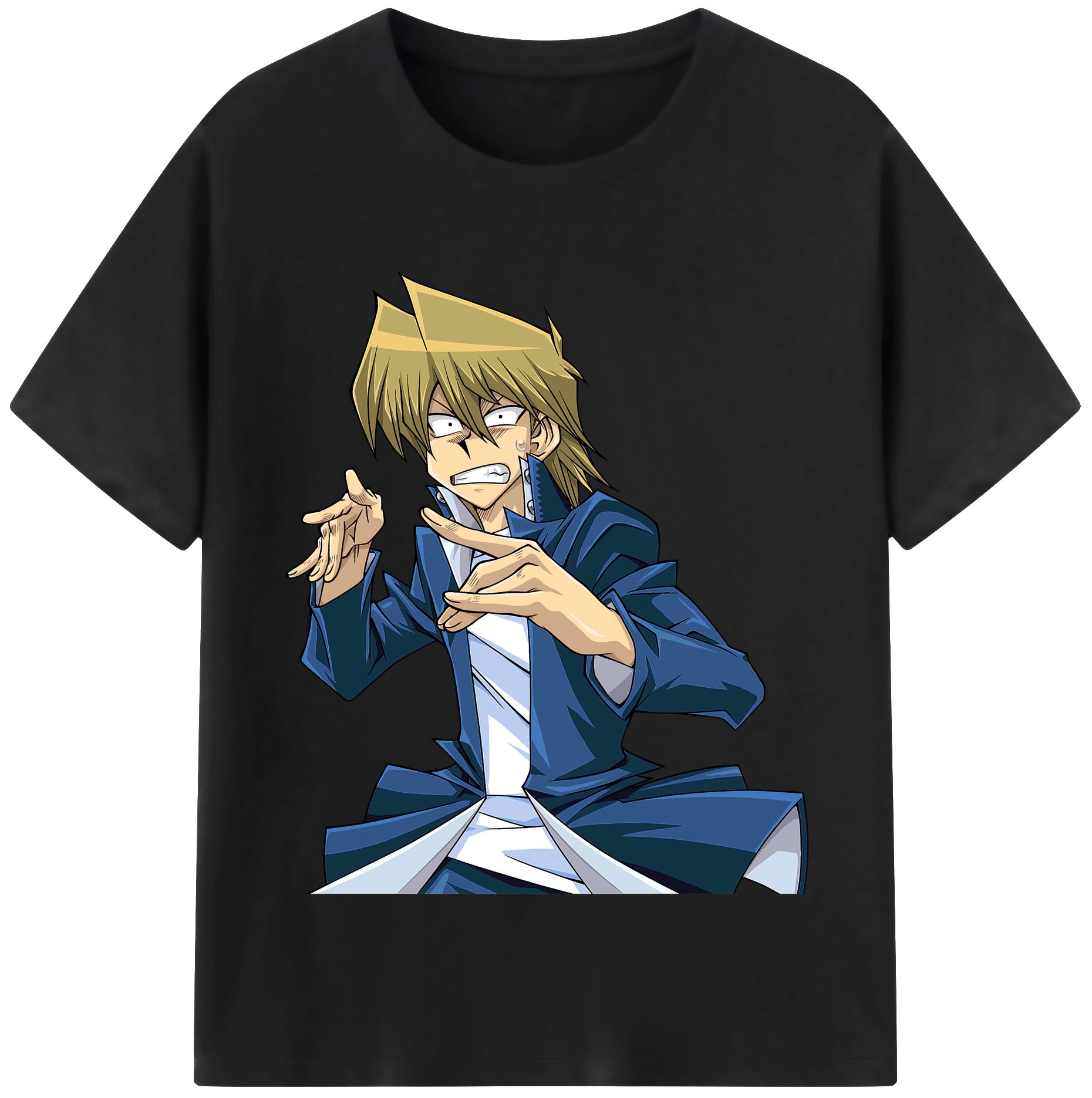 （画像用） 遊☆戯☆王 Yu-Gi-Oh! 綿100％半袖Tシャツ（フロントプリント）