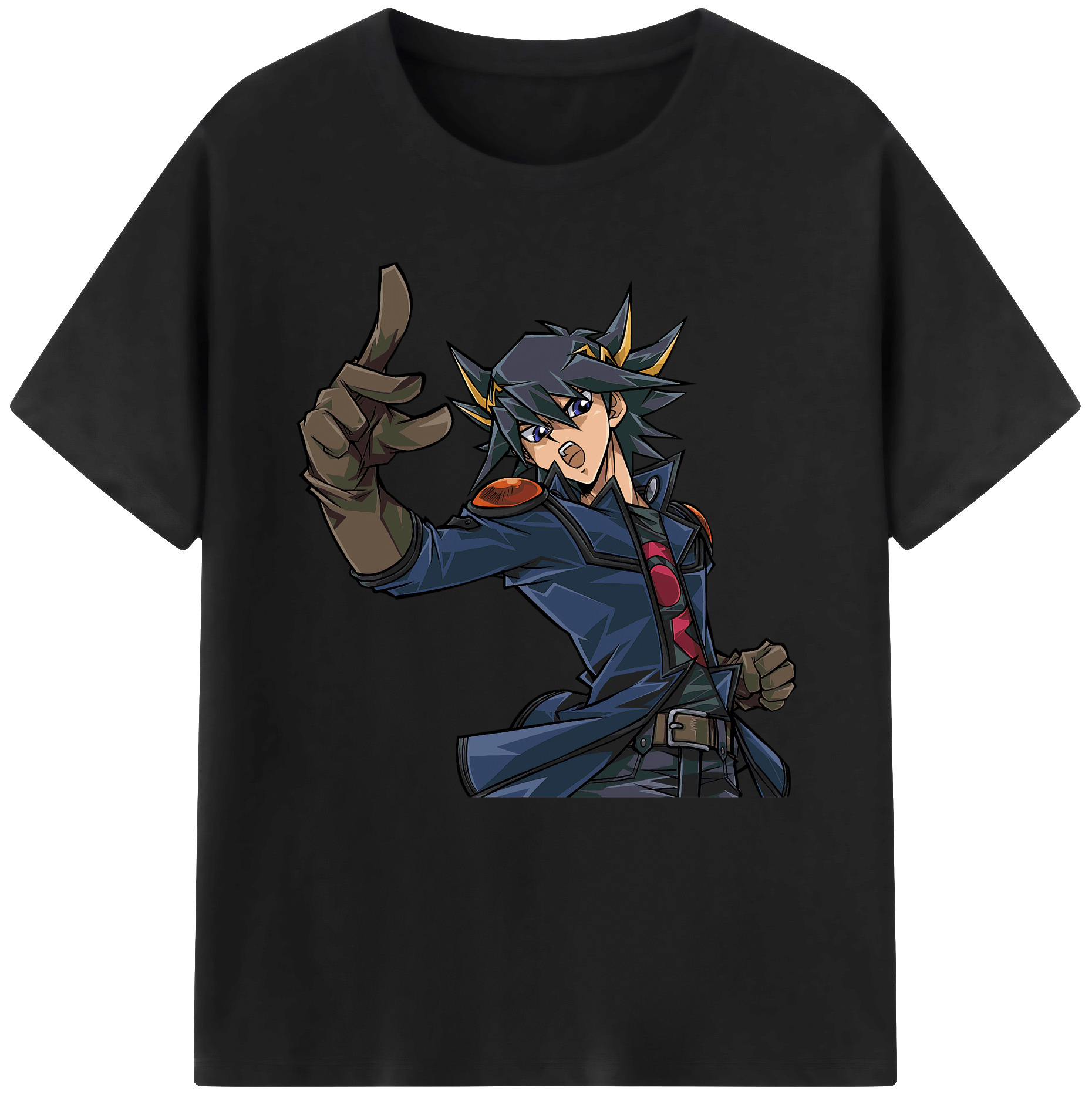 （画像用） 遊☆戯☆王 Yu-Gi-Oh! 綿100％半袖Tシャツ（フロントプリント）