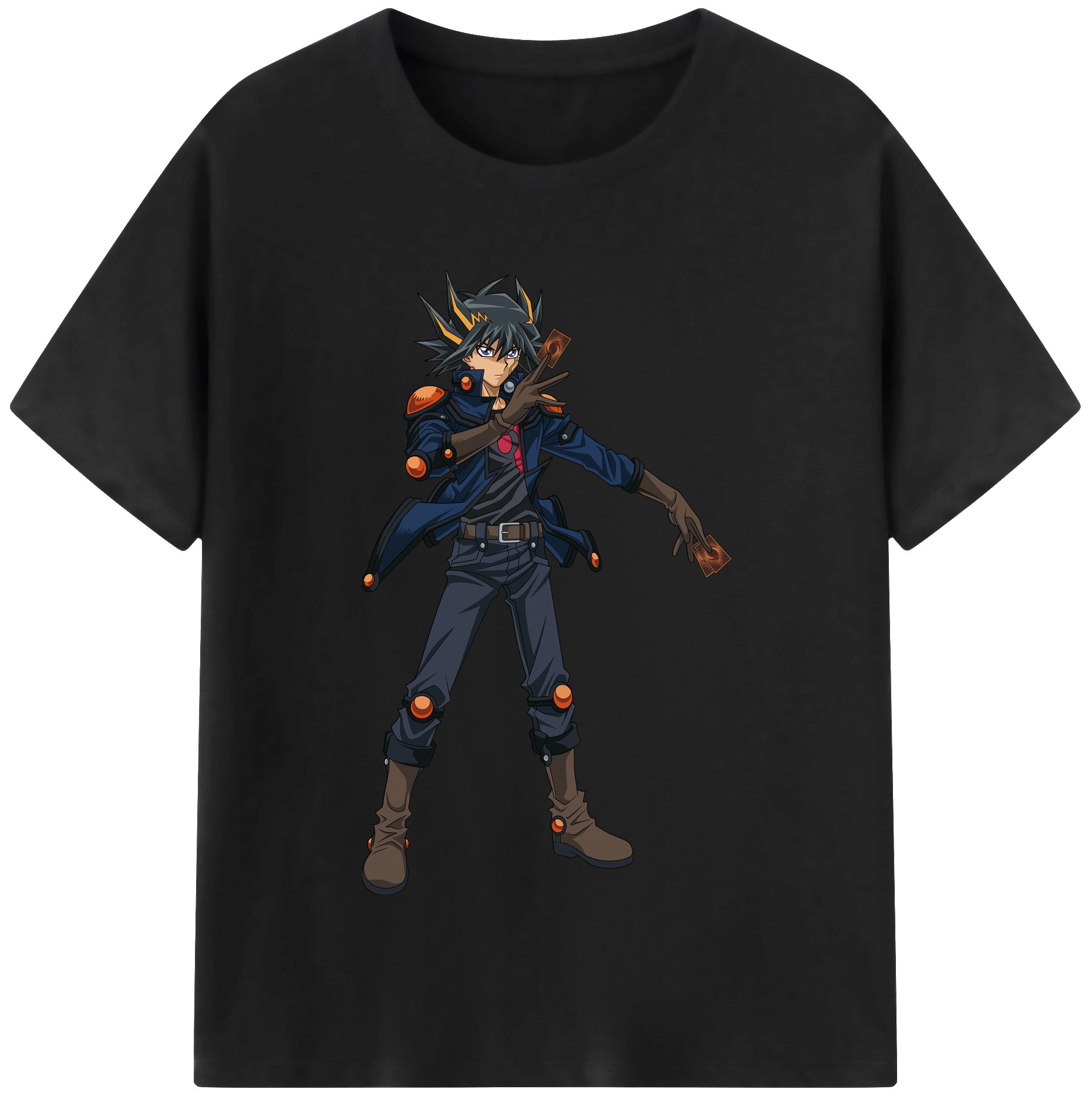 （画像用） 遊☆戯☆王 Yu-Gi-Oh! 綿100％半袖Tシャツ（フロントプリント）