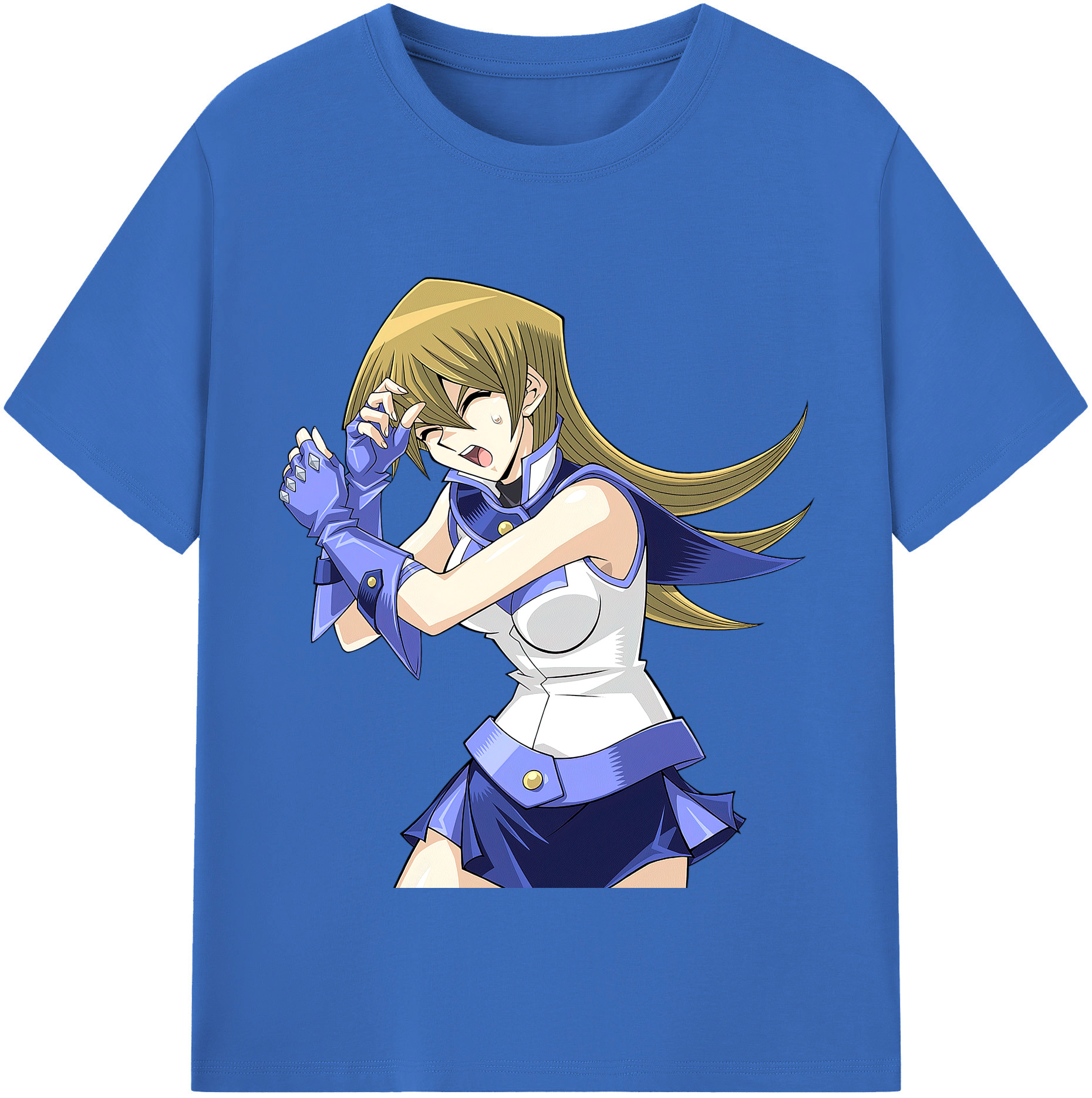 （画像用） 遊☆戯☆王 Yu-Gi-Oh! 綿100％半袖Tシャツ（フロントプリント）