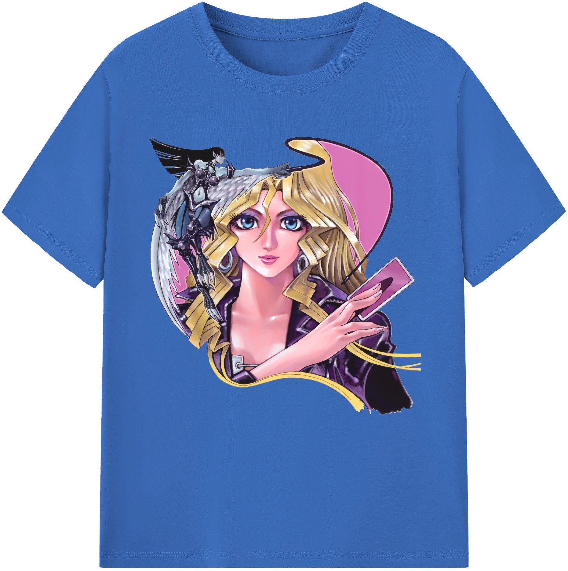 （画像用） 遊☆戯☆王 Yu-Gi-Oh! 綿100％半袖Tシャツ（フロントプリント）