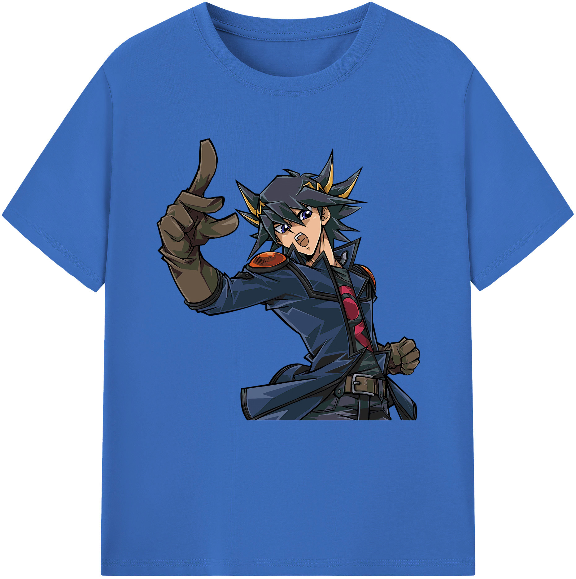 （画像用） 遊☆戯☆王 Yu-Gi-Oh! 綿100％半袖Tシャツ（フロントプリント）