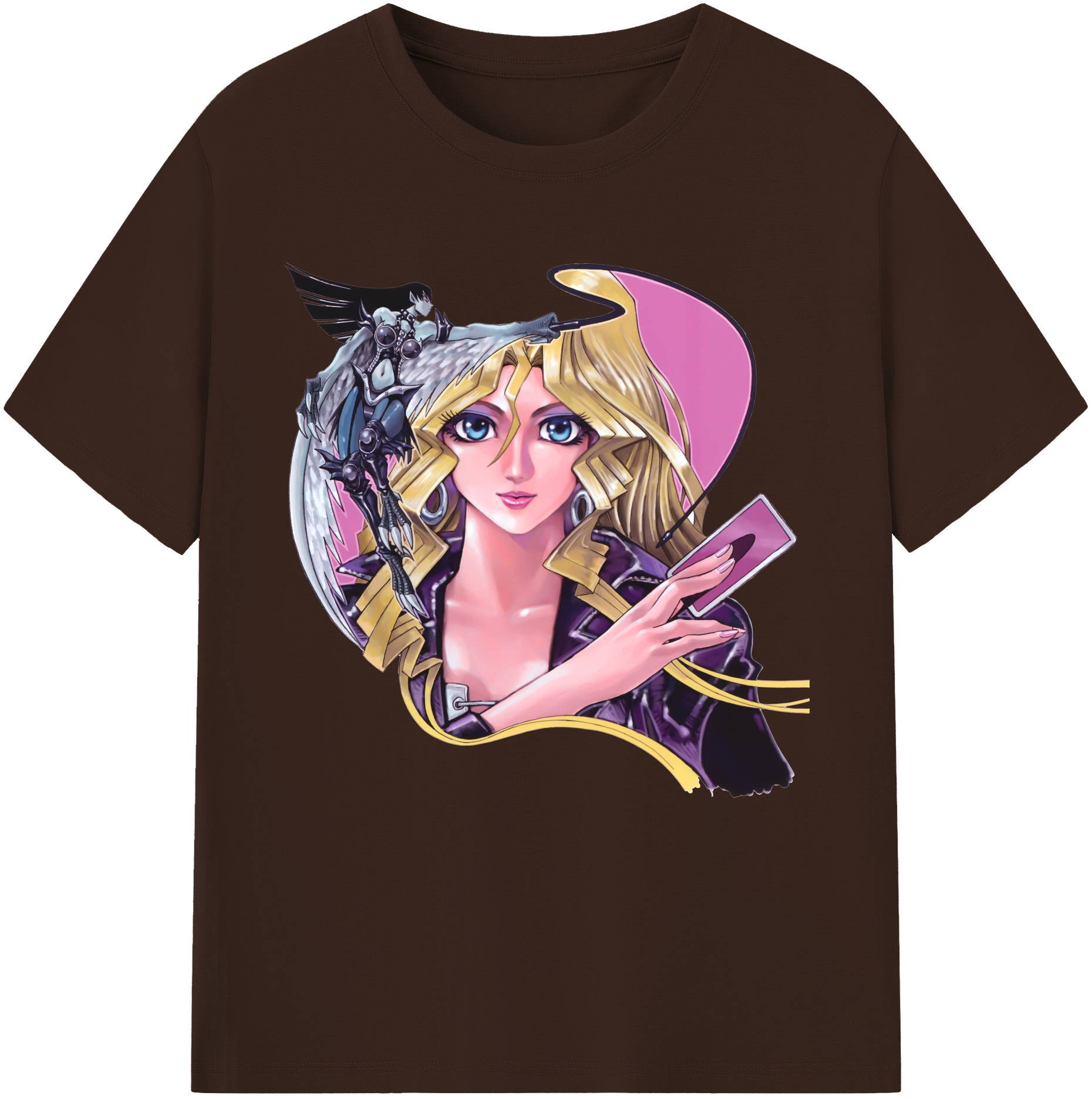 （画像用） 遊☆戯☆王 Yu-Gi-Oh! 綿100％半袖Tシャツ（フロントプリント）