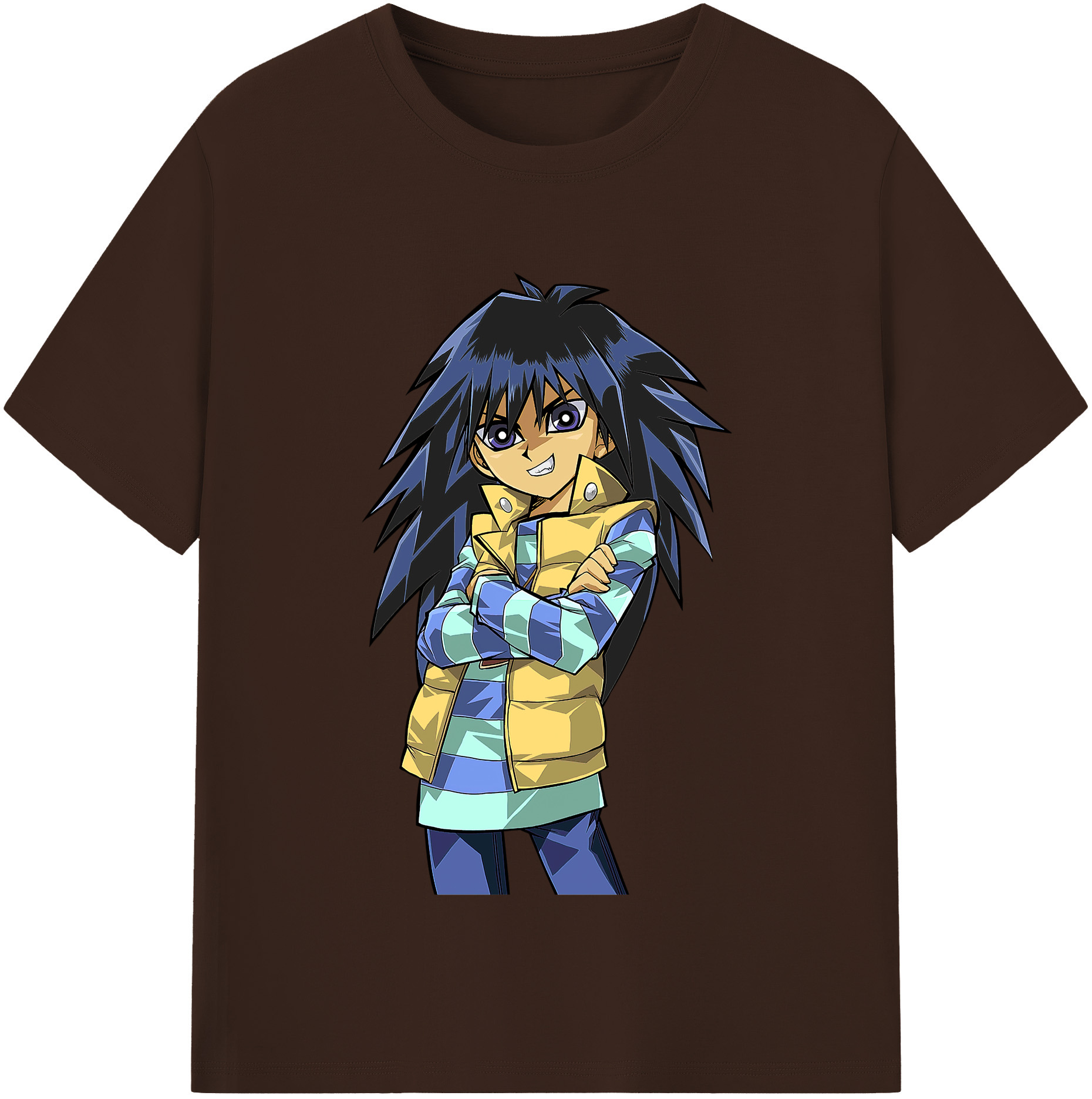 （画像用） 遊☆戯☆王 Yu-Gi-Oh! 綿100％半袖Tシャツ（フロントプリント）
