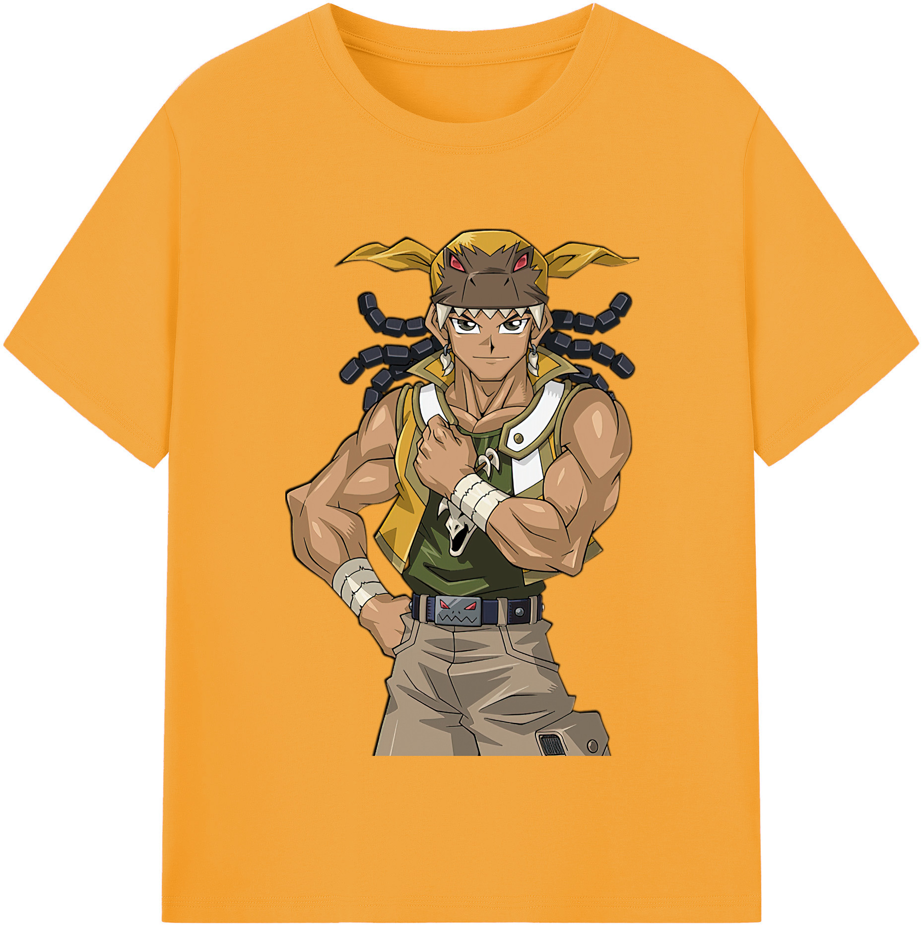 （画像用） 遊☆戯☆王 Yu-Gi-Oh! 綿100％半袖Tシャツ（フロントプリント）