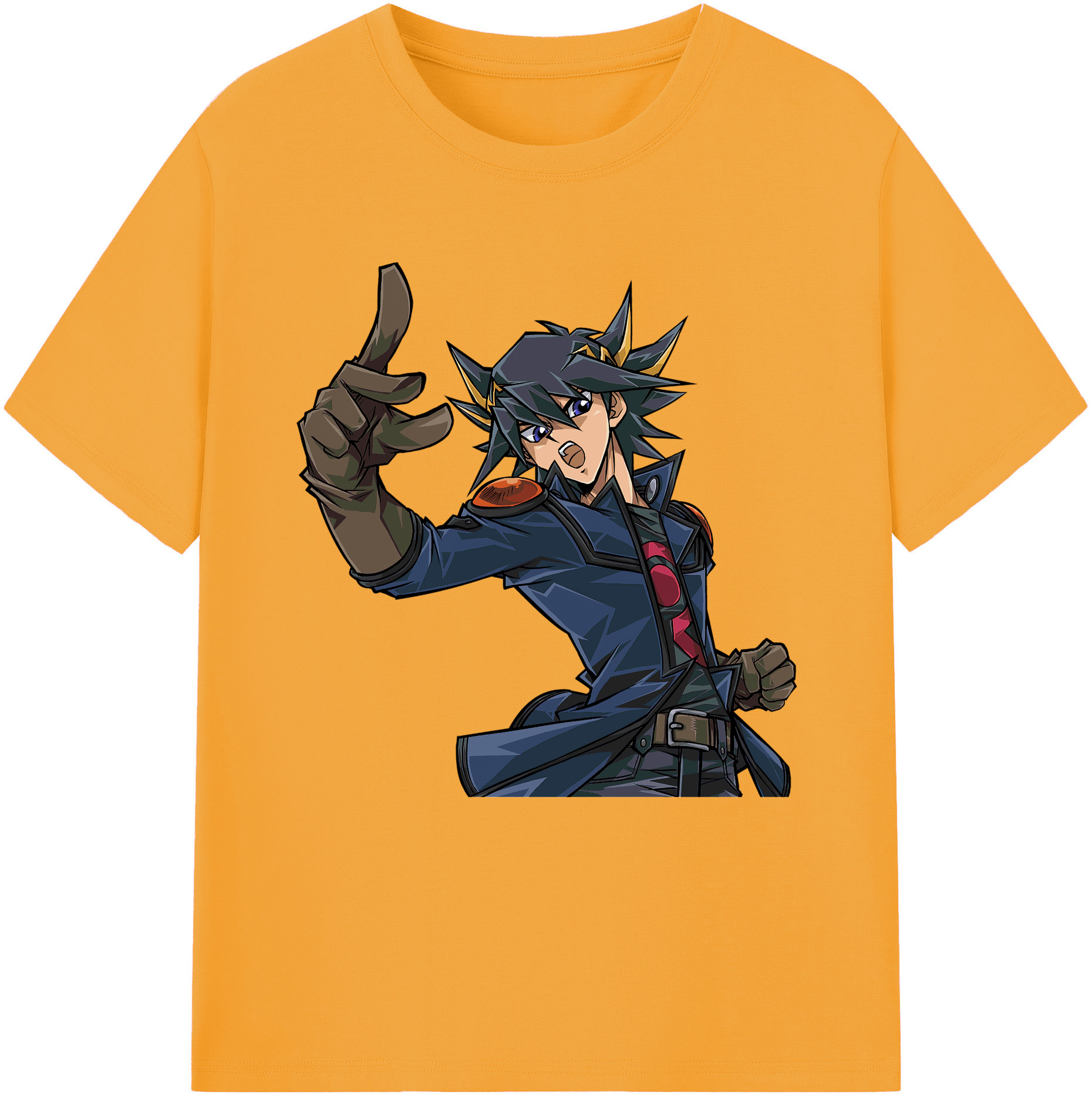 （画像用） 遊☆戯☆王 Yu-Gi-Oh! 綿100％半袖Tシャツ（フロントプリント）