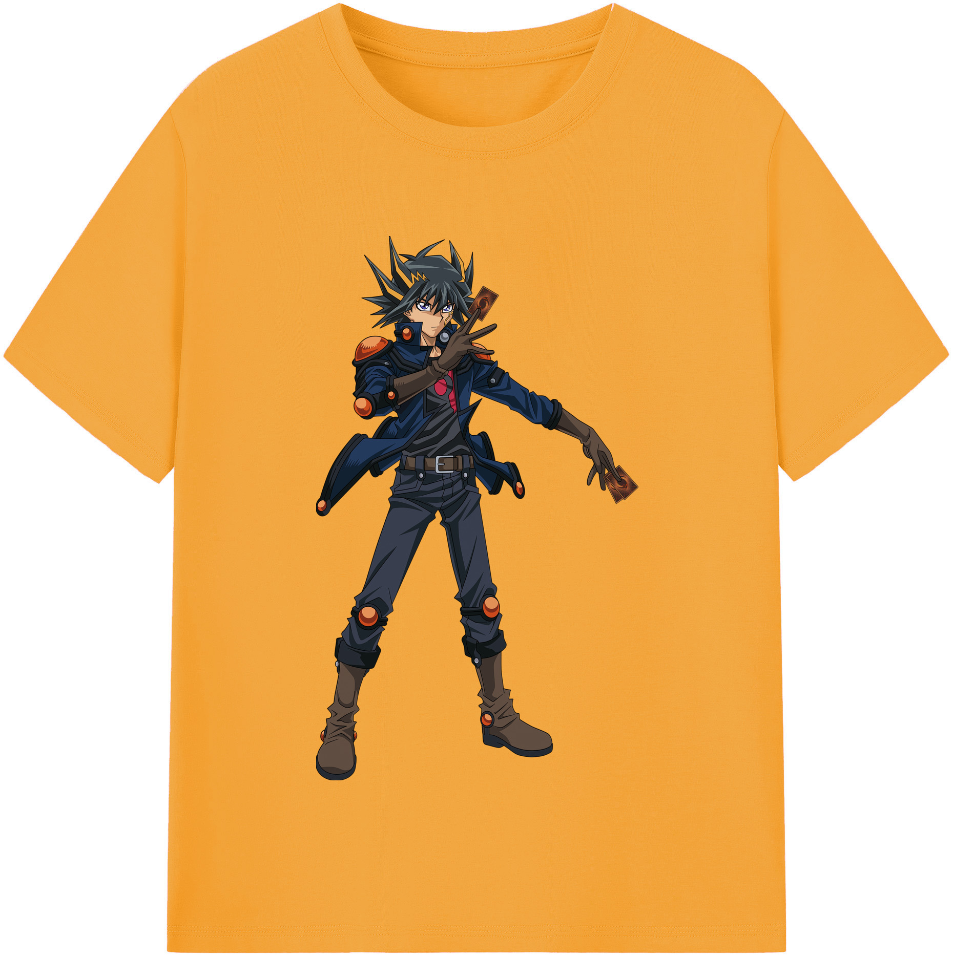 （画像用） 遊☆戯☆王 Yu-Gi-Oh! 綿100％半袖Tシャツ（フロントプリント）