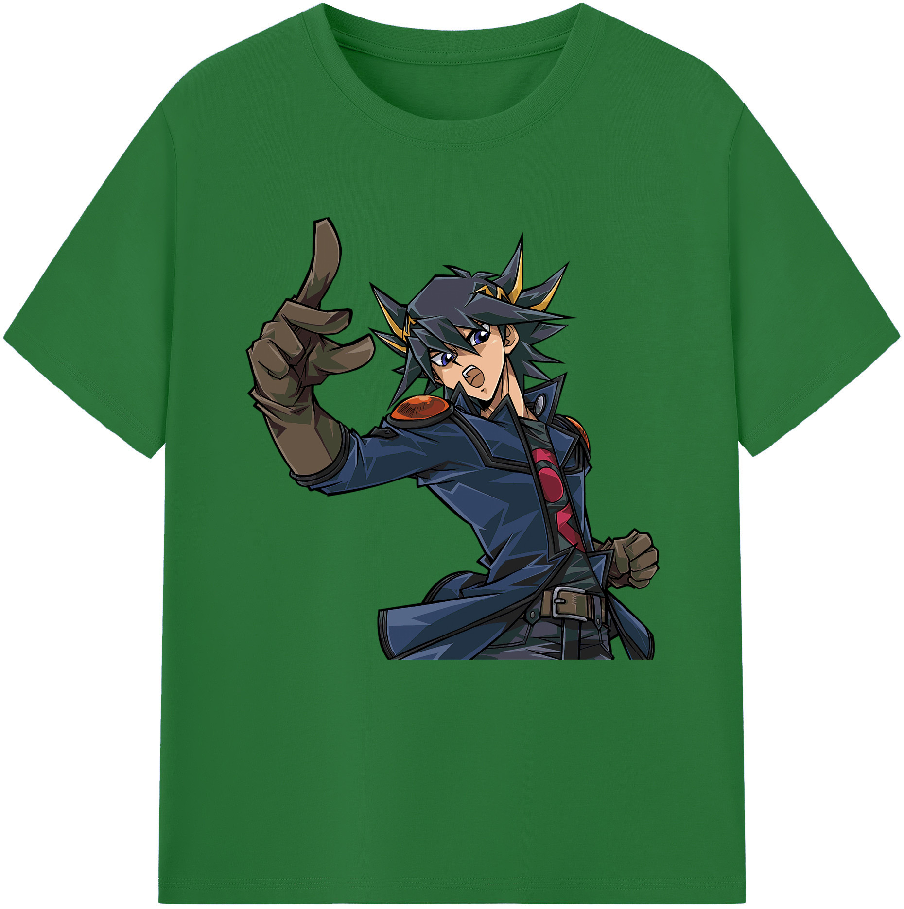 （画像用） 遊☆戯☆王 Yu-Gi-Oh! 綿100％半袖Tシャツ（フロントプリント）
