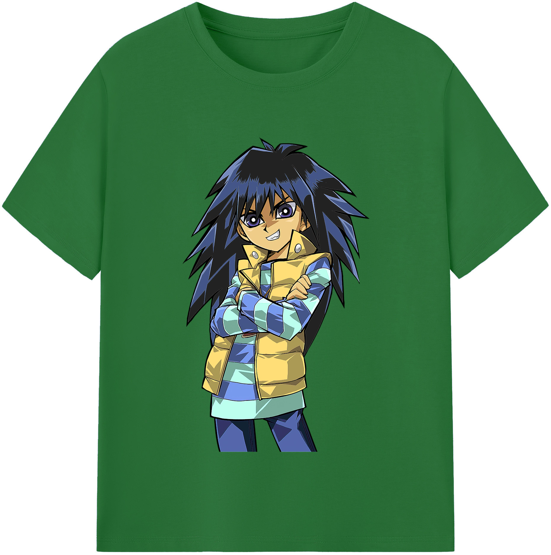 （画像用） 遊☆戯☆王 Yu-Gi-Oh! 綿100％半袖Tシャツ（フロントプリント）