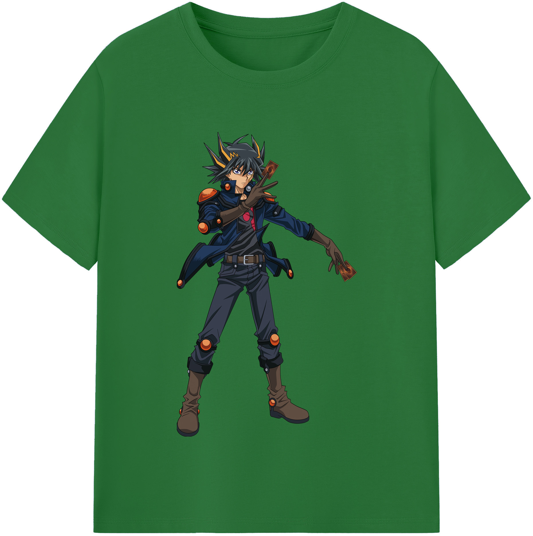 （画像用） 遊☆戯☆王 Yu-Gi-Oh! 綿100％半袖Tシャツ（フロントプリント）