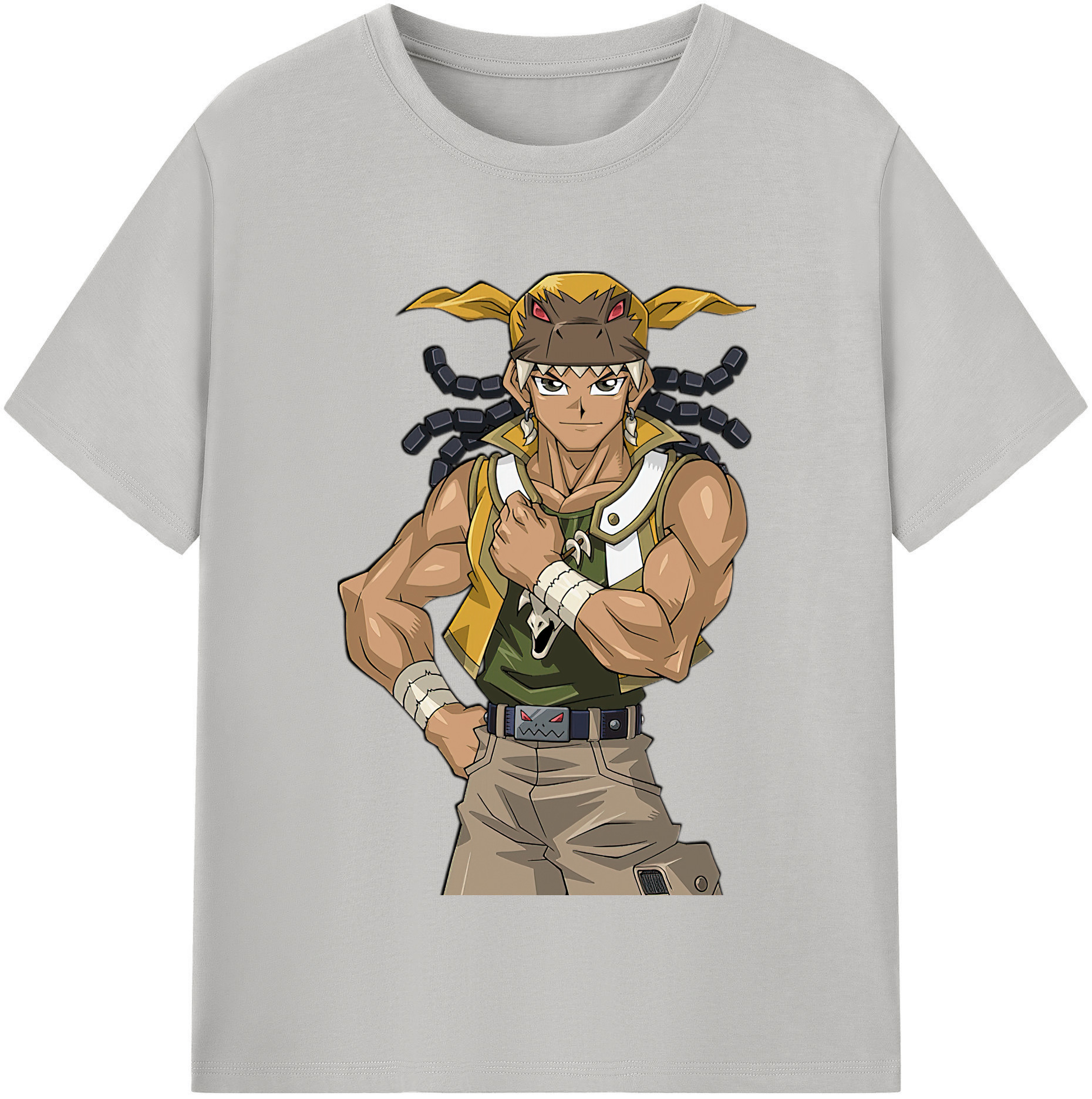 （画像用） 遊☆戯☆王 Yu-Gi-Oh! 綿100％半袖Tシャツ（フロントプリント）