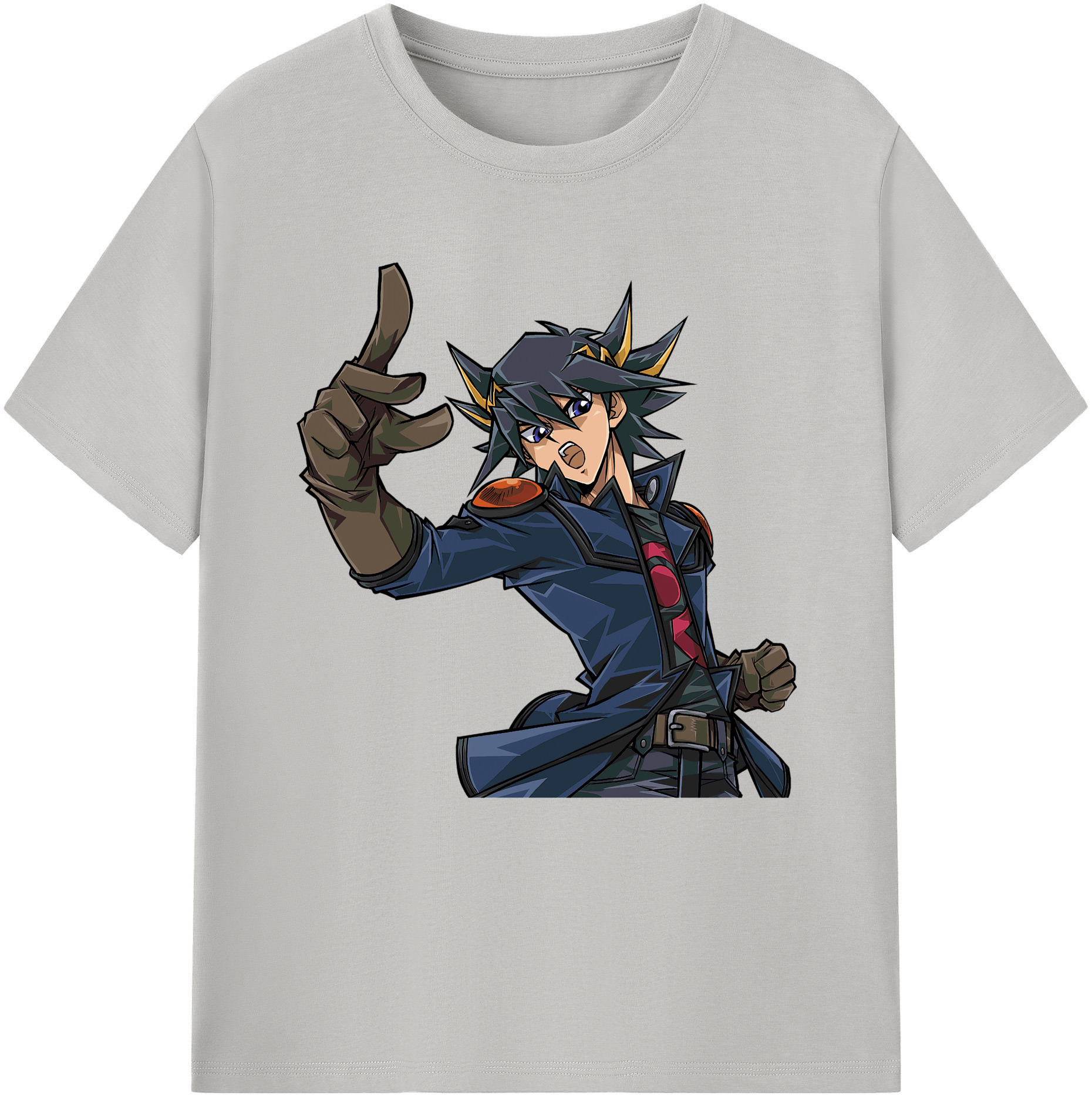 （画像用） 遊☆戯☆王 Yu-Gi-Oh! 綿100％半袖Tシャツ（フロントプリント）