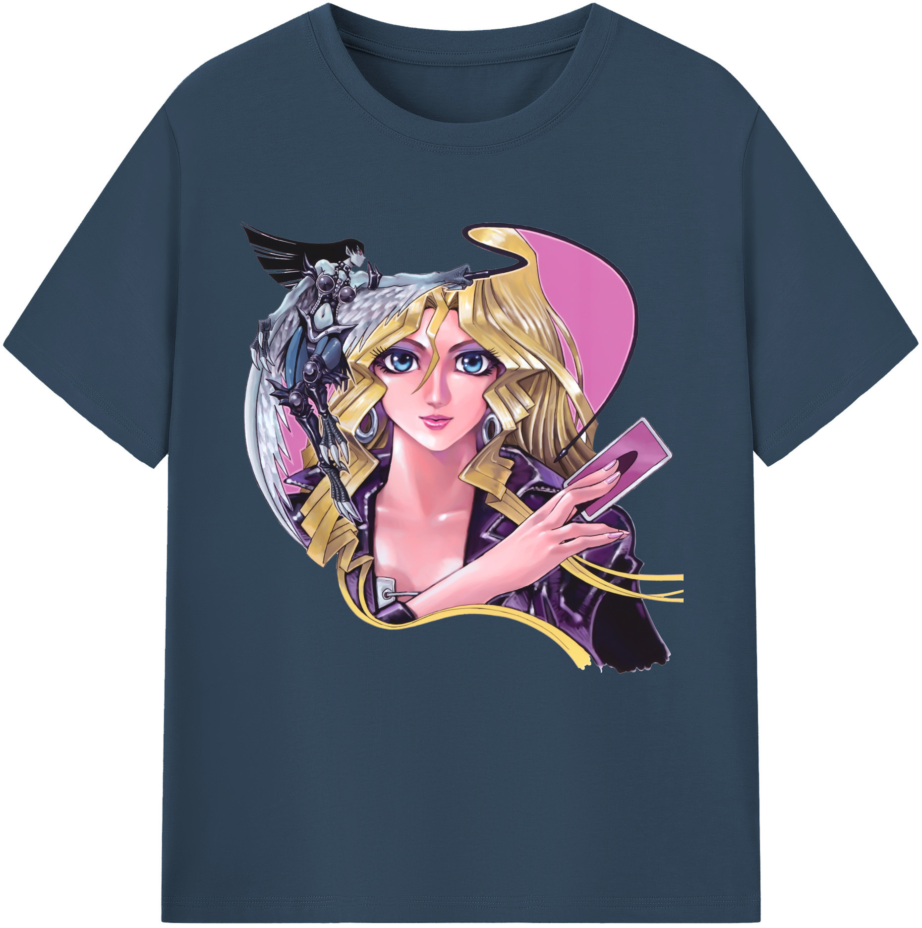 （画像用） 遊☆戯☆王 Yu-Gi-Oh! 綿100％半袖Tシャツ（フロントプリント）