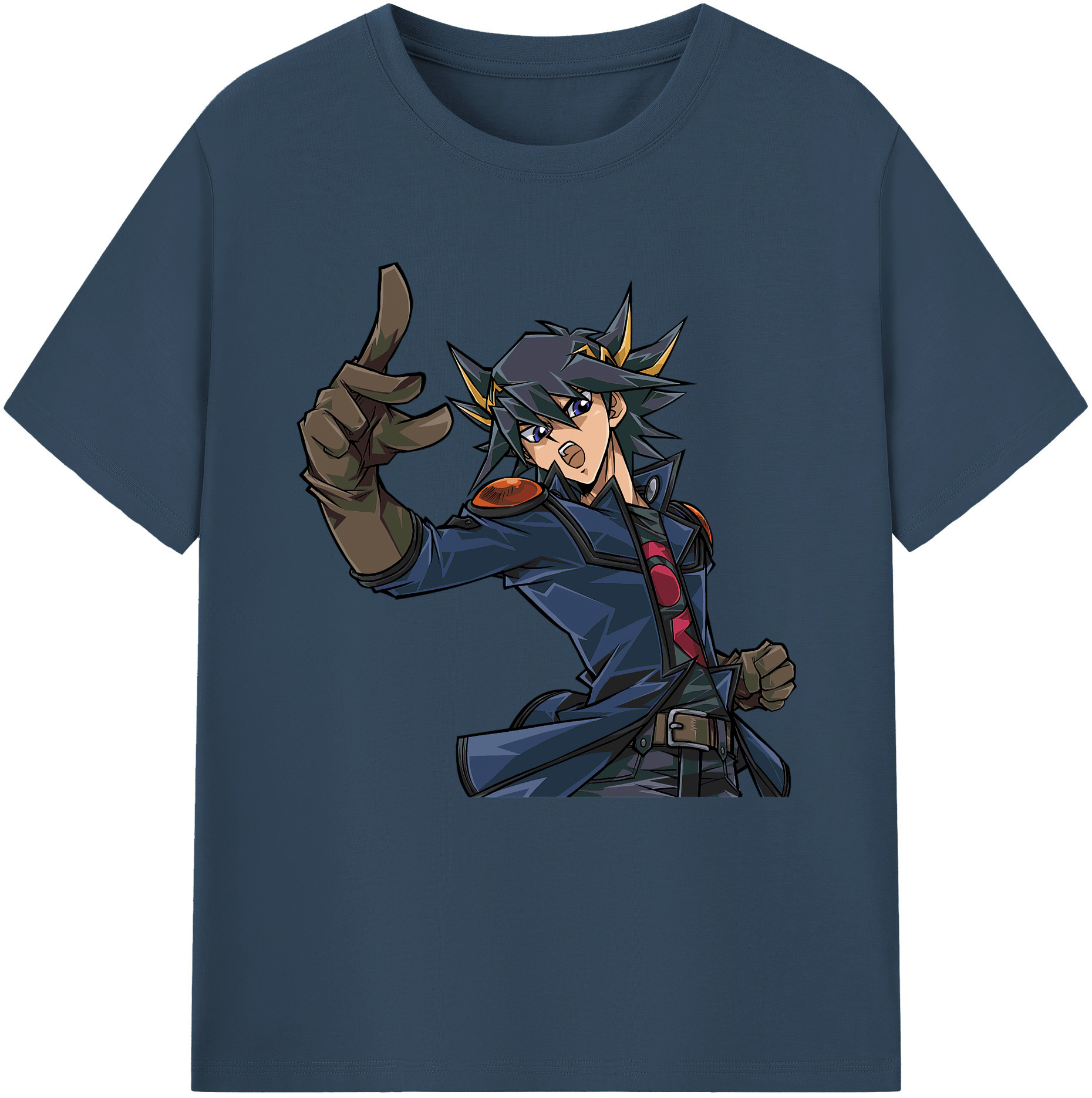 （画像用） 遊☆戯☆王 Yu-Gi-Oh! 綿100％半袖Tシャツ（フロントプリント）