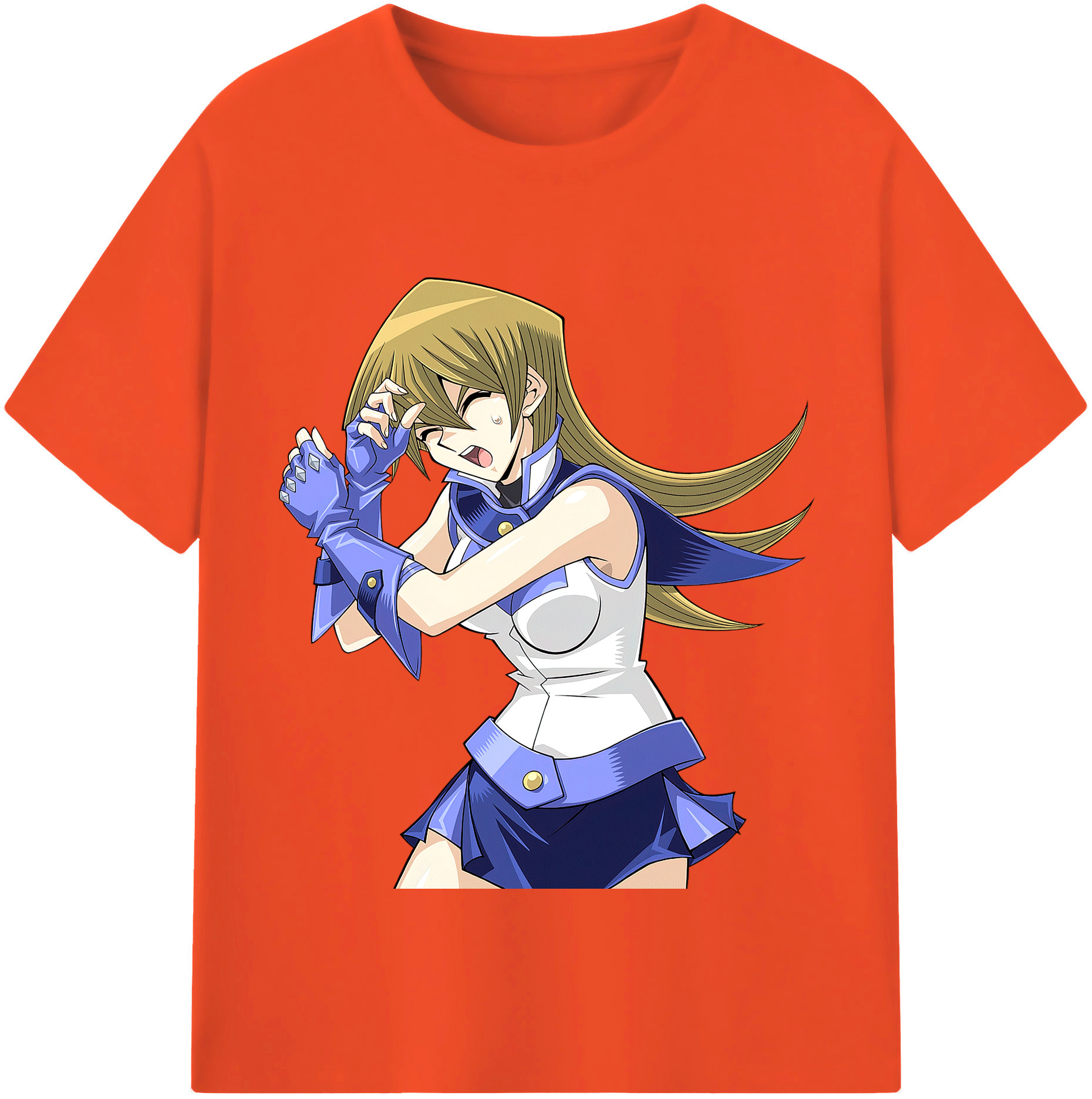 （画像用） 遊☆戯☆王 Yu-Gi-Oh! 綿100％半袖Tシャツ（フロントプリント）