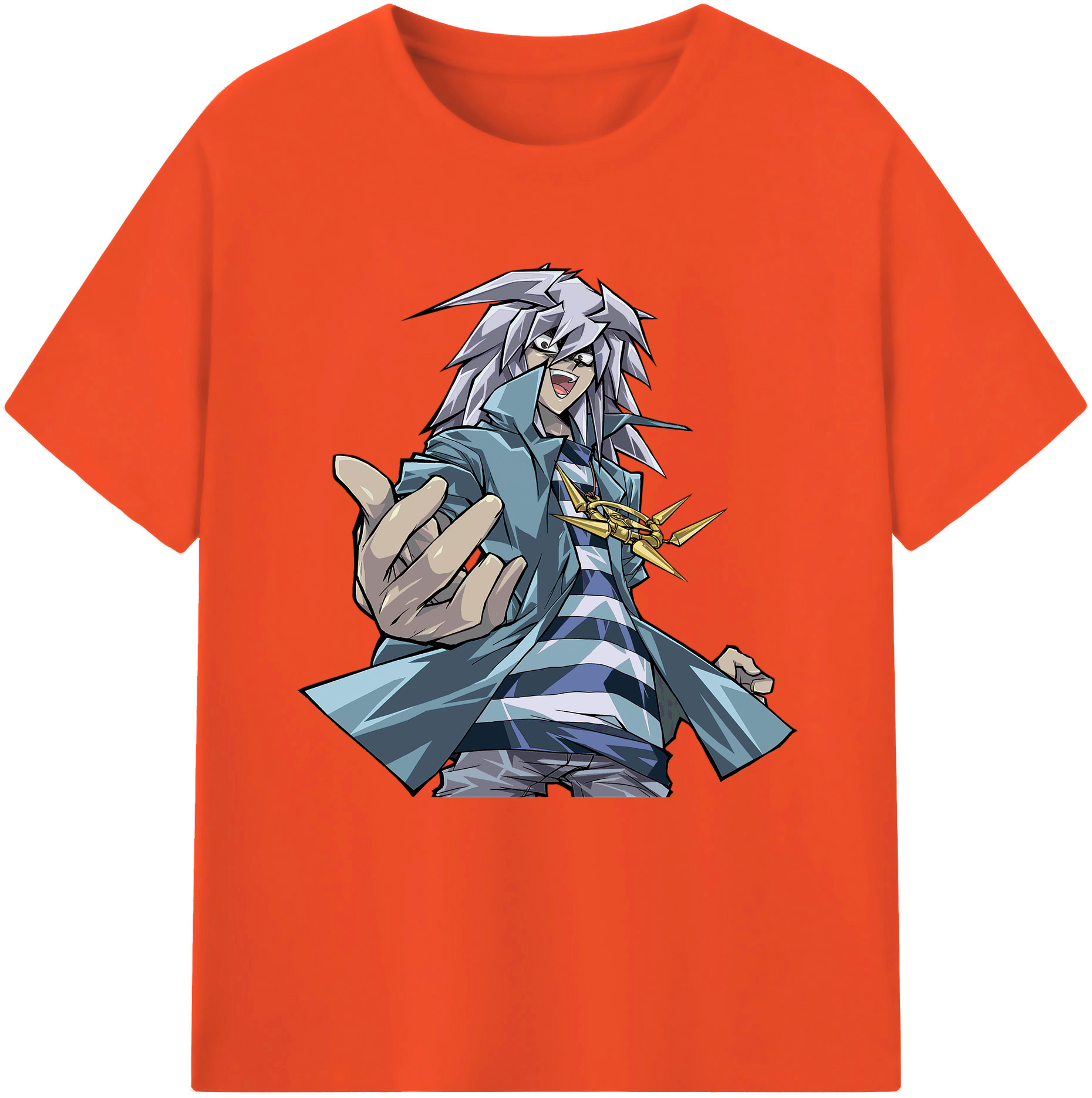 （画像用） 遊☆戯☆王 Yu-Gi-Oh! 綿100％半袖Tシャツ（フロントプリント）