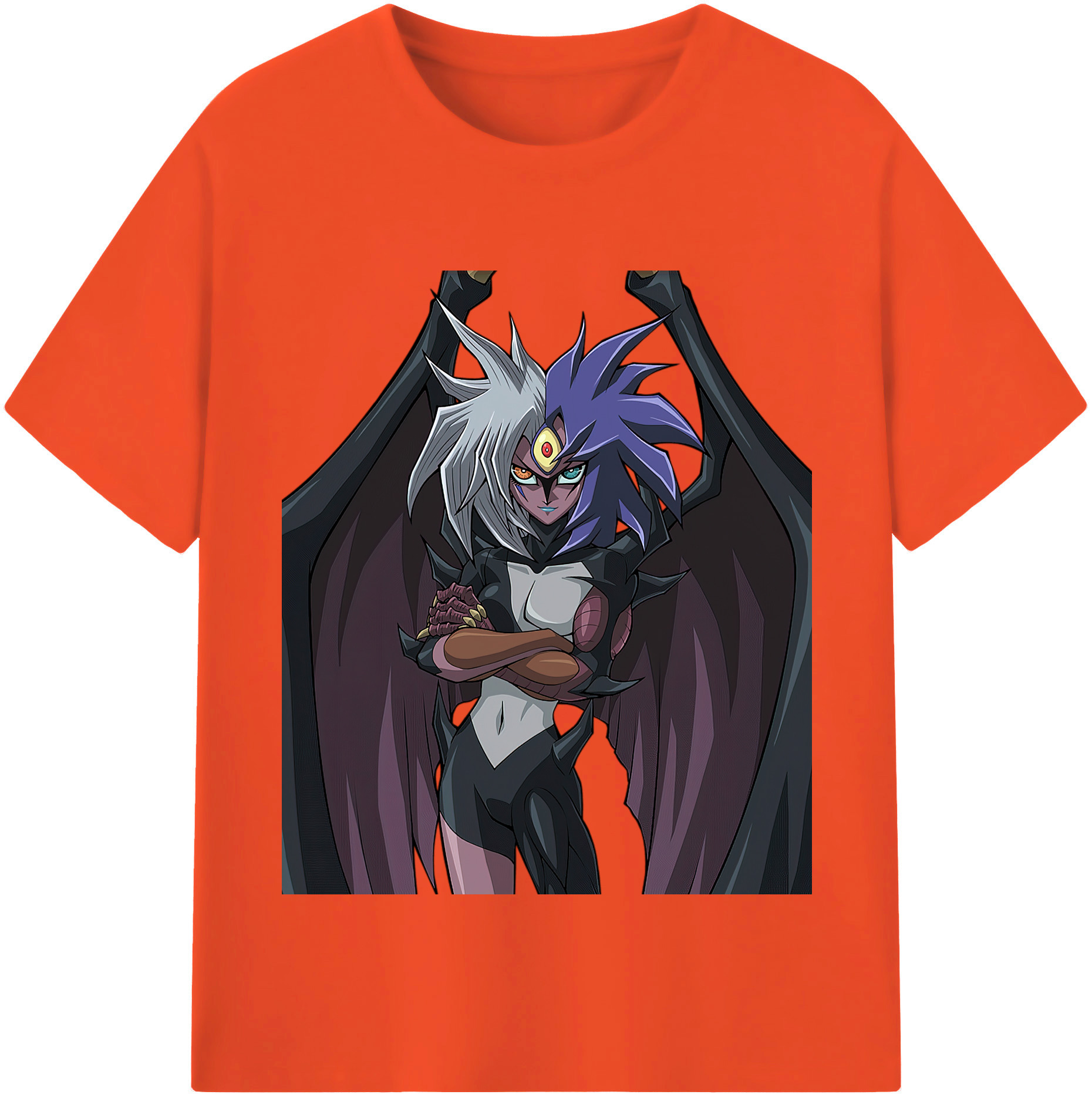 （画像用） 遊☆戯☆王 Yu-Gi-Oh! 綿100％半袖Tシャツ（フロントプリント）