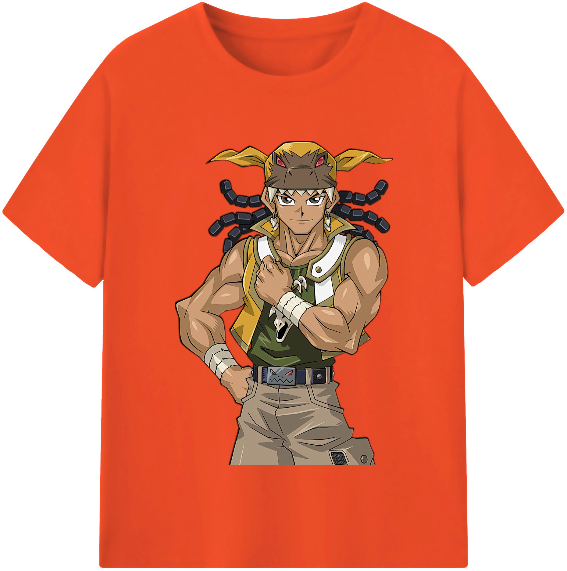 （画像用） 遊☆戯☆王 Yu-Gi-Oh! 綿100％半袖Tシャツ（フロントプリント）