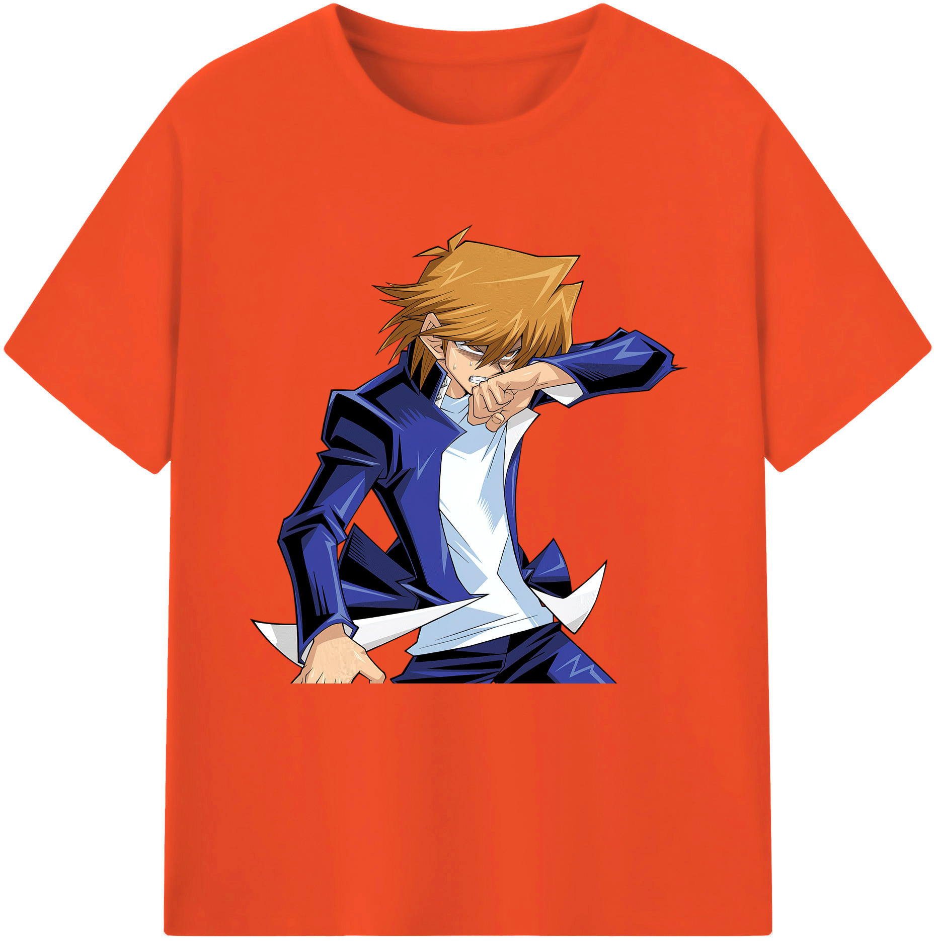 （画像用） 遊☆戯☆王 Yu-Gi-Oh! 綿100％半袖Tシャツ（フロントプリント）