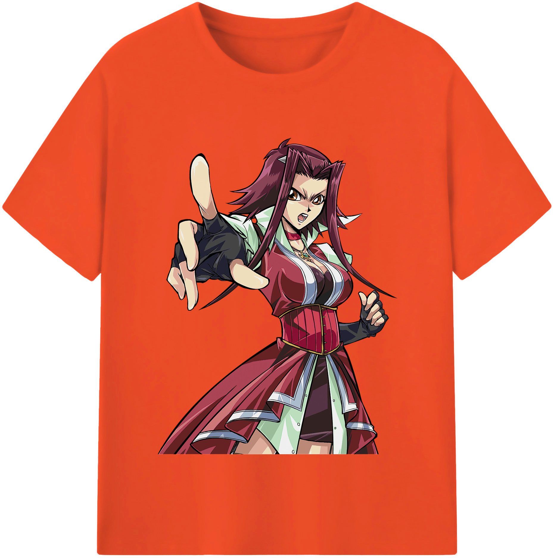 （画像用） 遊☆戯☆王 Yu-Gi-Oh! 綿100％半袖Tシャツ（フロントプリント）