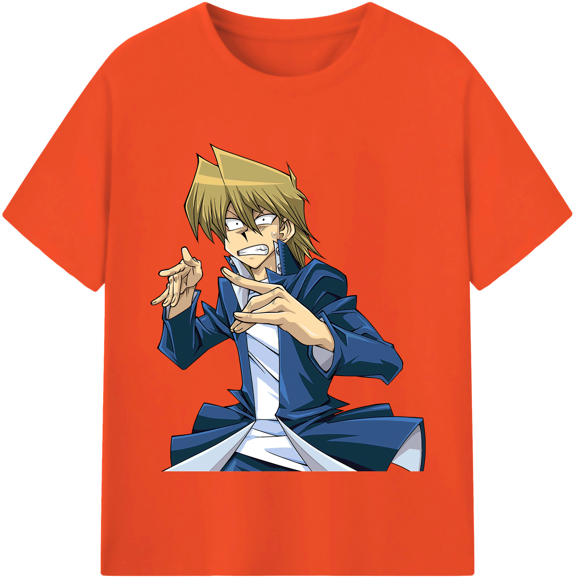 （画像用） 遊☆戯☆王 Yu-Gi-Oh! 綿100％半袖Tシャツ（フロントプリント）