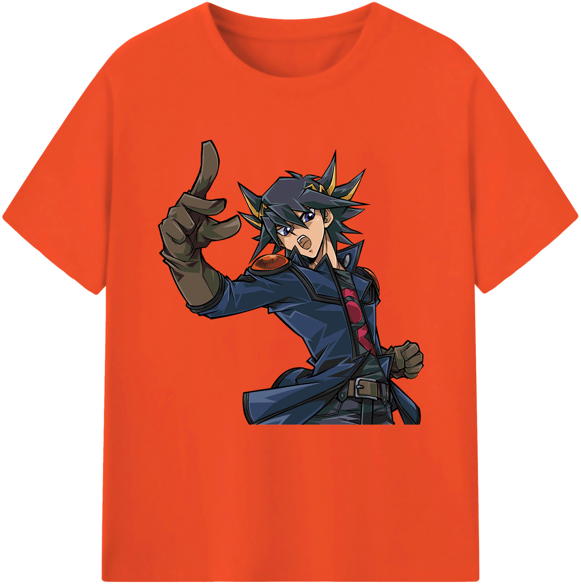 （画像用） 遊☆戯☆王 Yu-Gi-Oh! 綿100％半袖Tシャツ（フロントプリント）