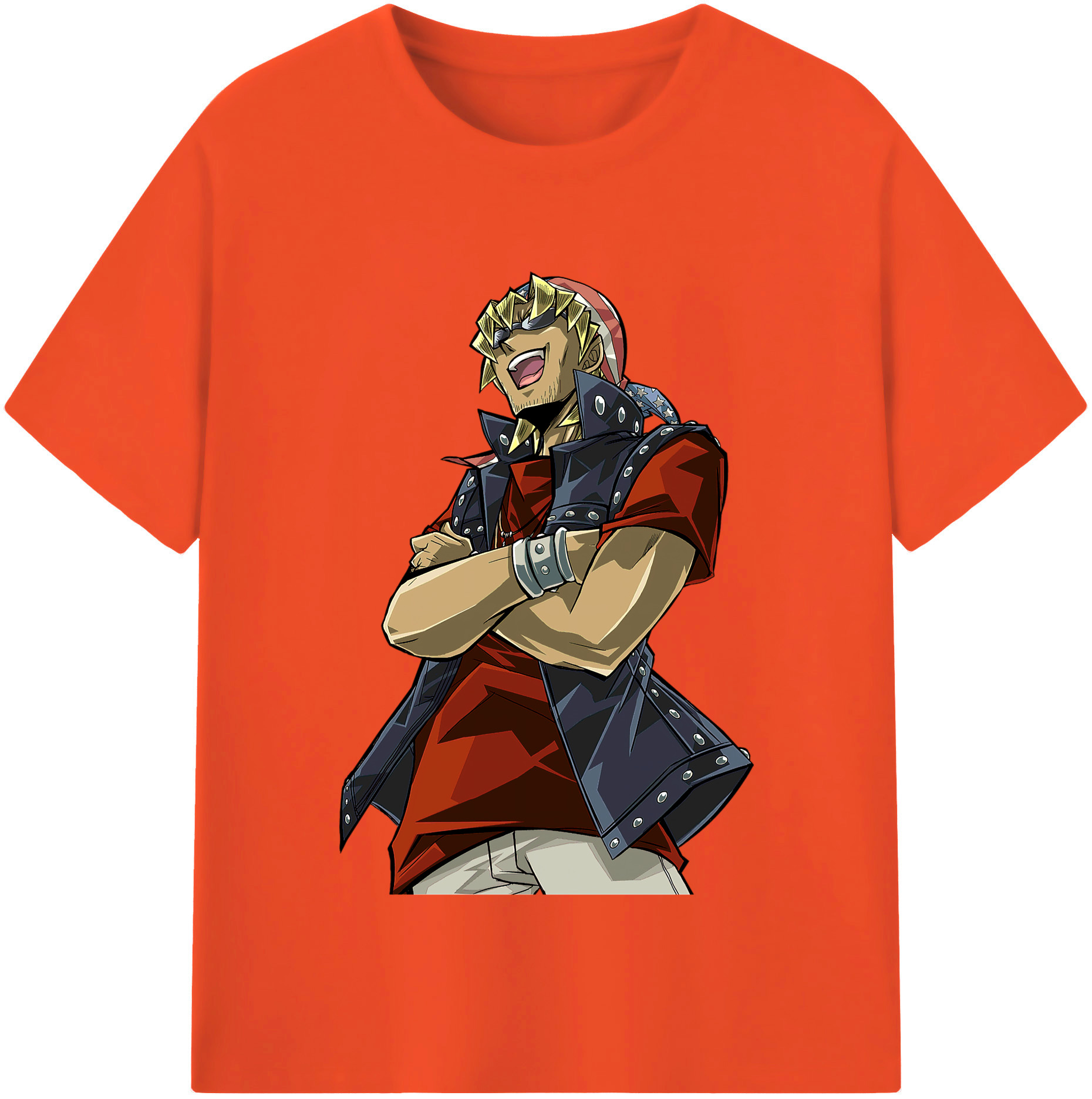 （画像用） 遊☆戯☆王 Yu-Gi-Oh! 綿100％半袖Tシャツ（フロントプリント）