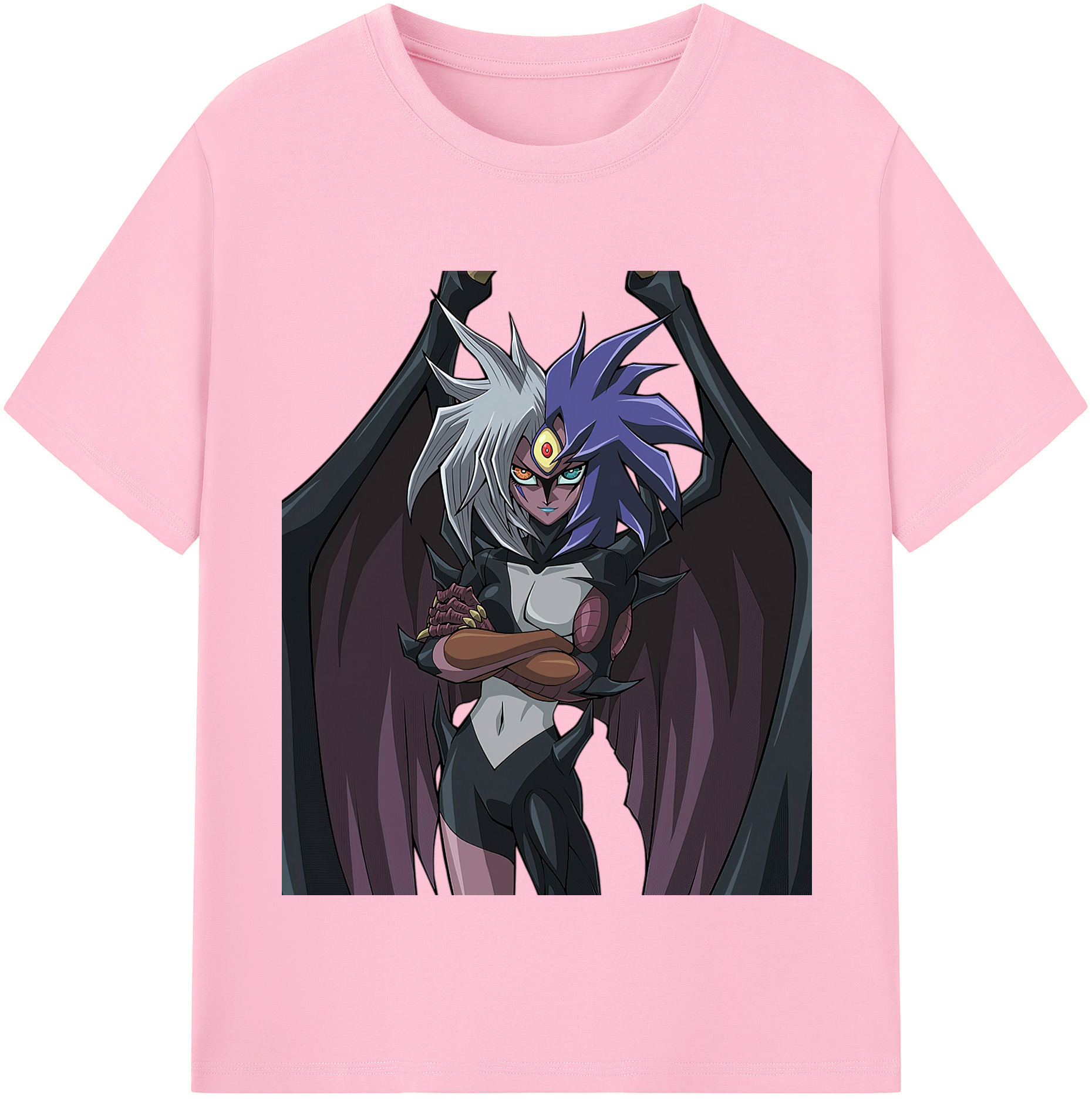 （画像用） 遊☆戯☆王 Yu-Gi-Oh! 綿100％半袖Tシャツ（フロントプリント）