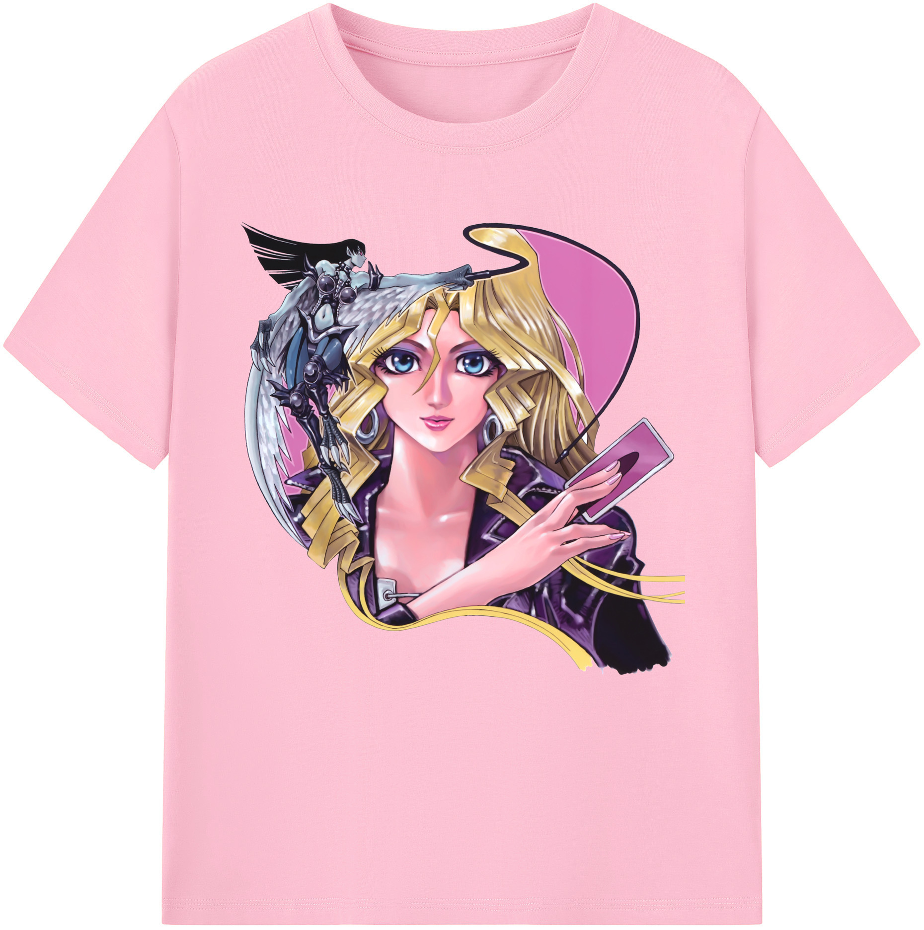 （画像用） 遊☆戯☆王 Yu-Gi-Oh! 綿100％半袖Tシャツ（フロントプリント）