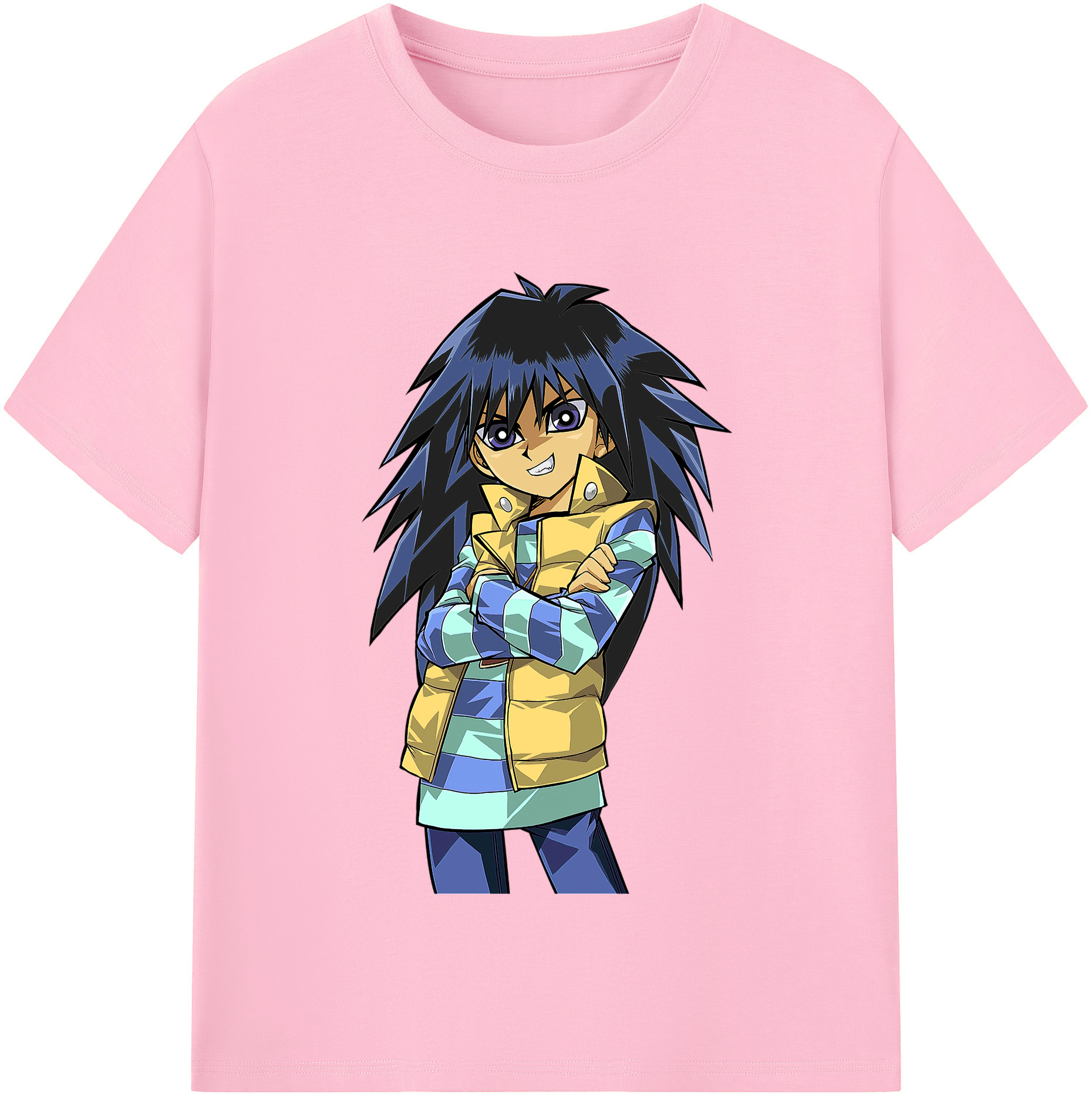 （画像用） 遊☆戯☆王 Yu-Gi-Oh! 綿100％半袖Tシャツ（フロントプリント）