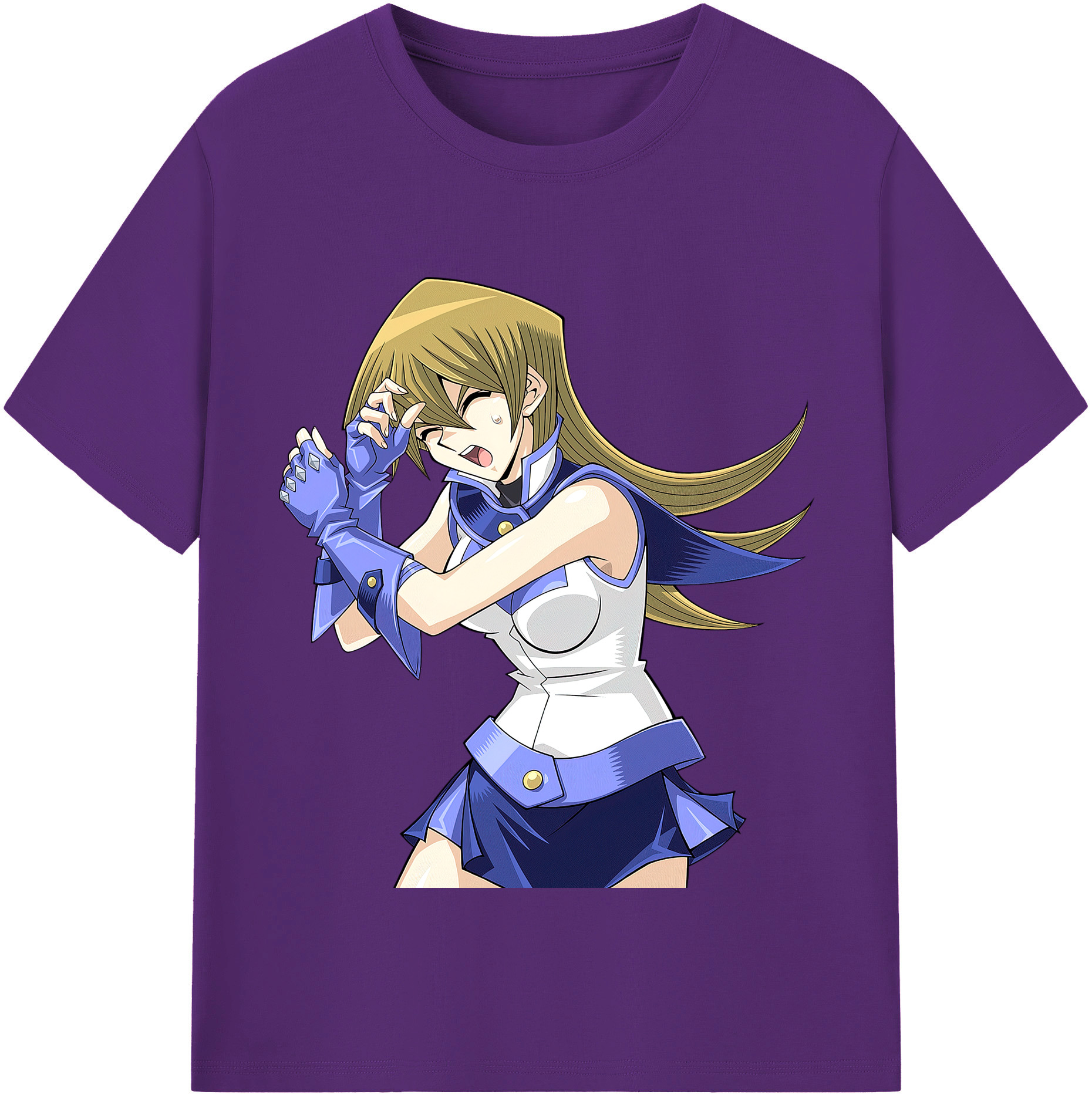 （画像用） 遊☆戯☆王 Yu-Gi-Oh! 綿100％半袖Tシャツ（フロントプリント）