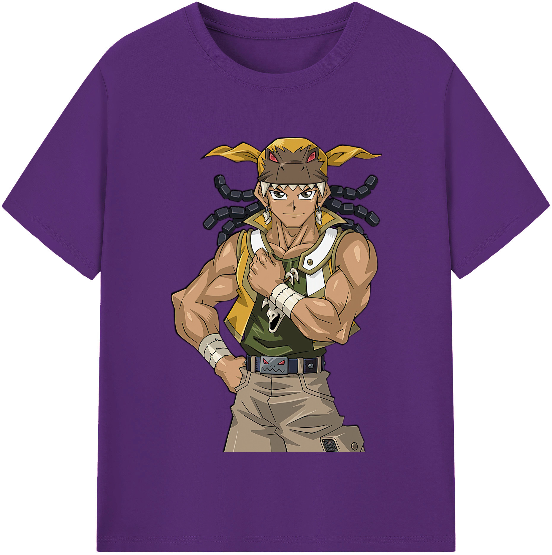 （画像用） 遊☆戯☆王 Yu-Gi-Oh! 綿100％半袖Tシャツ（フロントプリント）