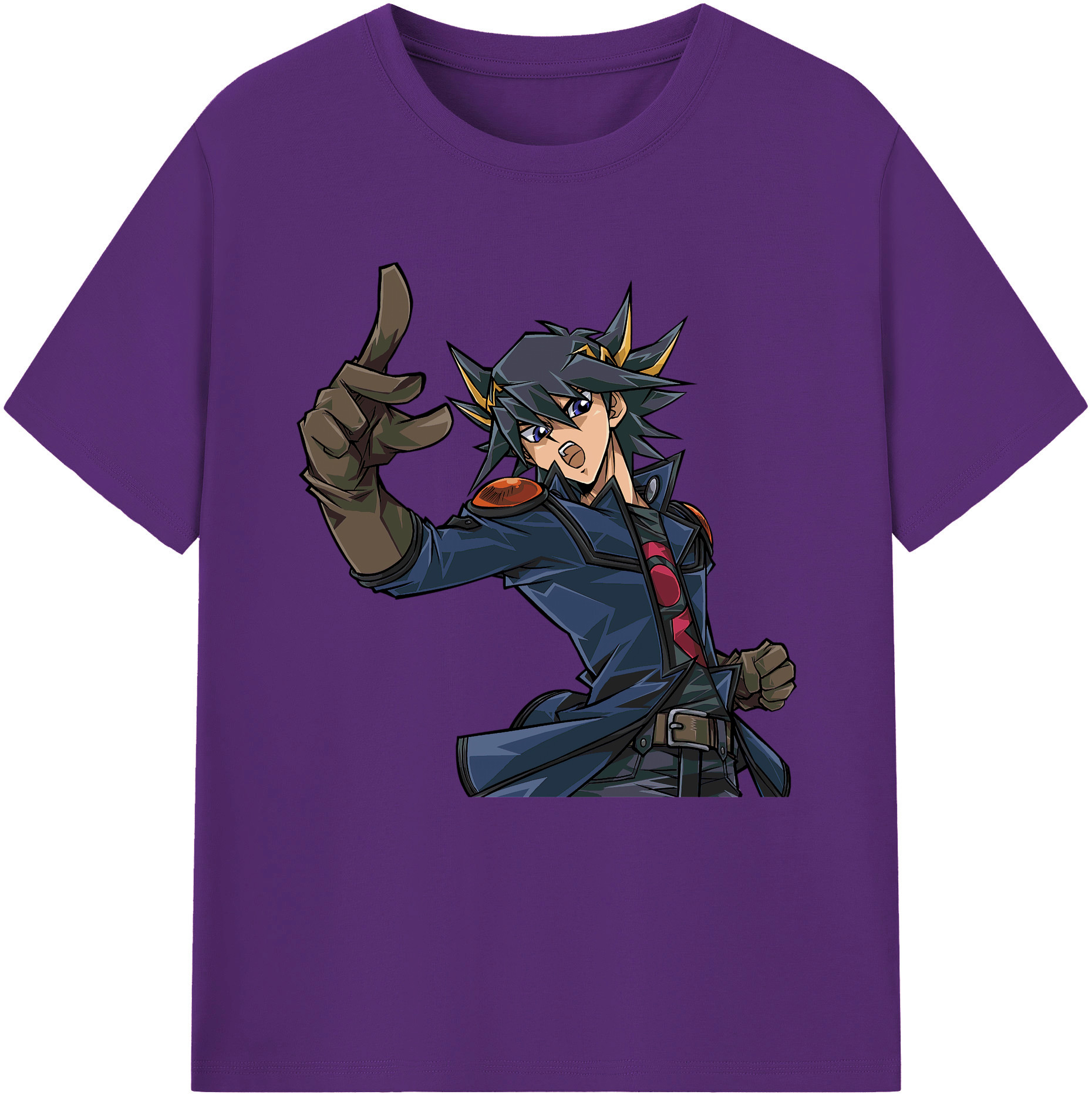 （画像用） 遊☆戯☆王 Yu-Gi-Oh! 綿100％半袖Tシャツ（フロントプリント）