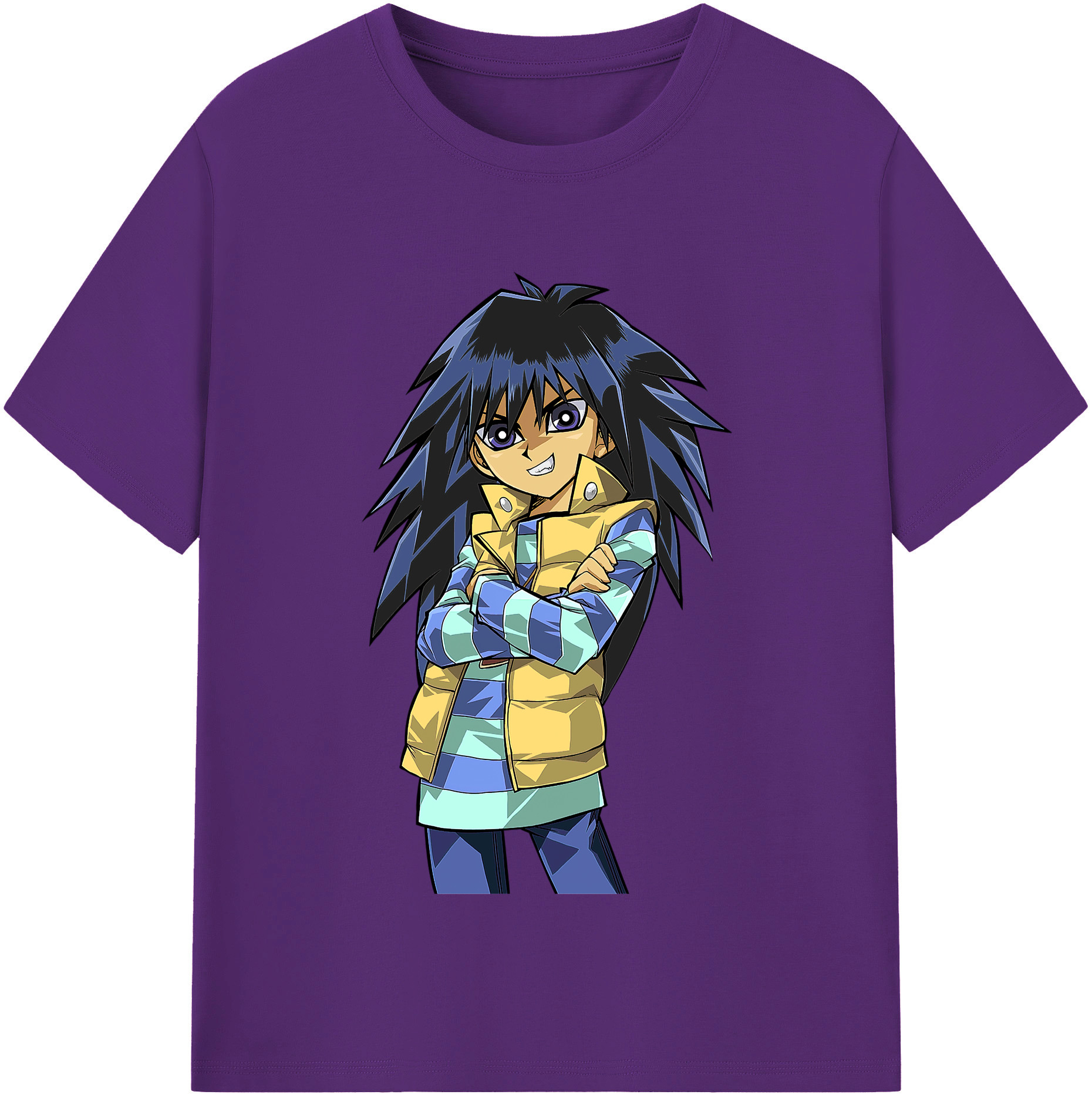 （画像用） 遊☆戯☆王 Yu-Gi-Oh! 綿100％半袖Tシャツ（フロントプリント）
