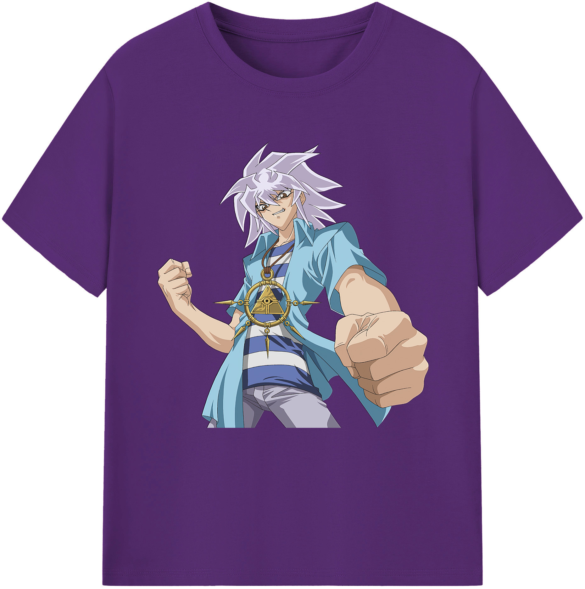 （画像用） 遊☆戯☆王 Yu-Gi-Oh! 綿100％半袖Tシャツ（フロントプリント）