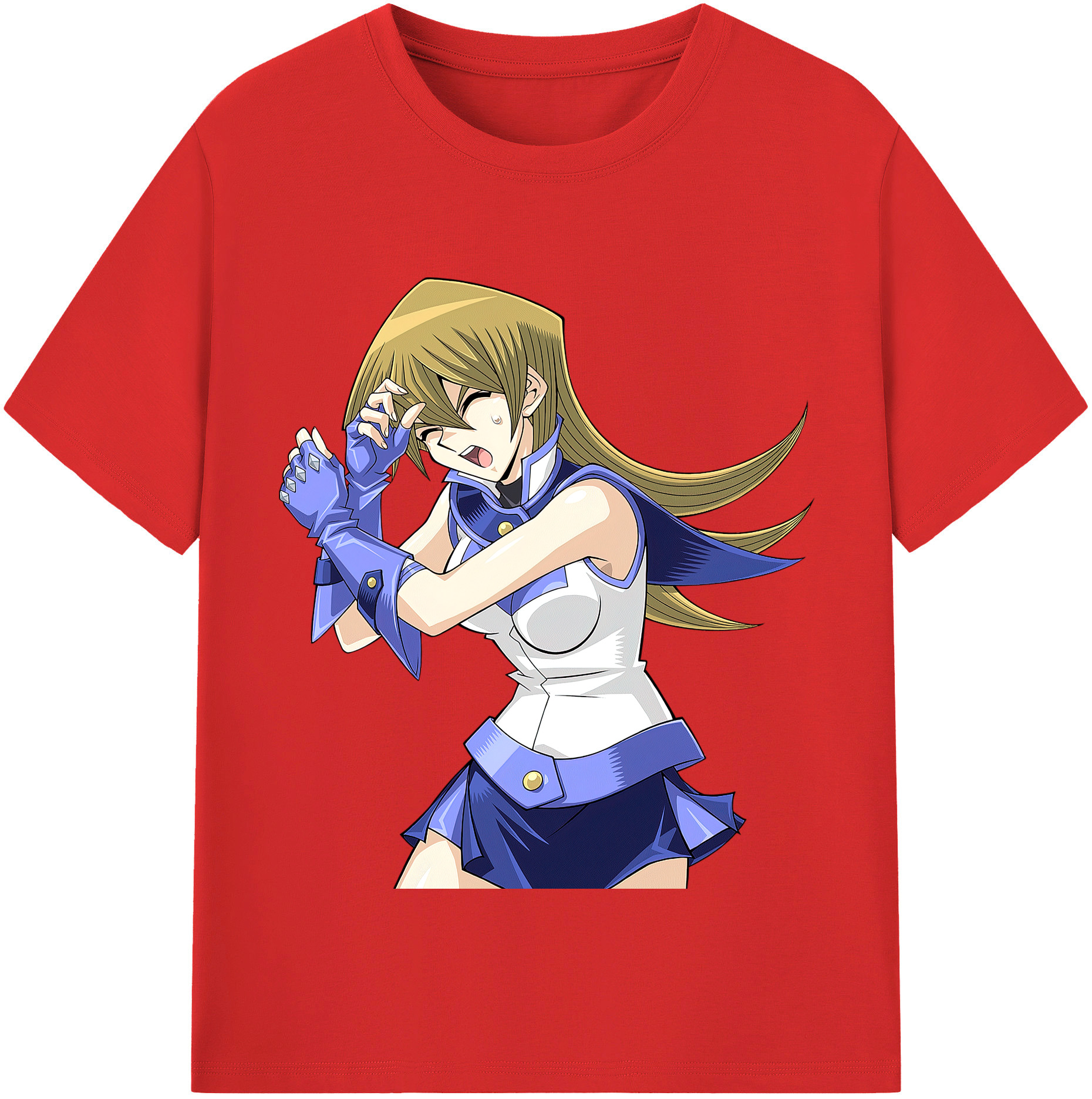 （画像用） 遊☆戯☆王 Yu-Gi-Oh! 綿100％半袖Tシャツ（フロントプリント）