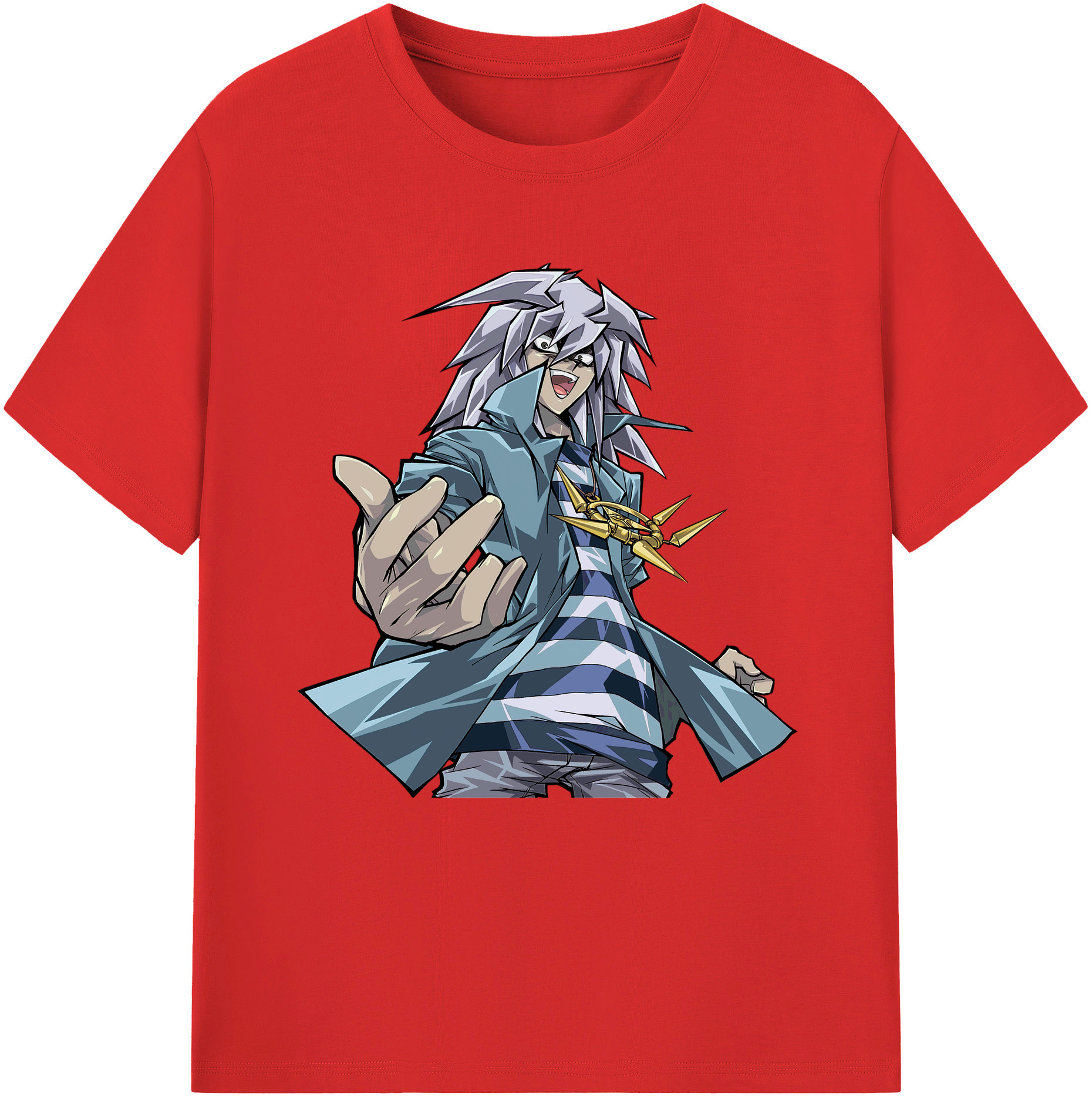 （画像用） 遊☆戯☆王 Yu-Gi-Oh! 綿100％半袖Tシャツ（フロントプリント）