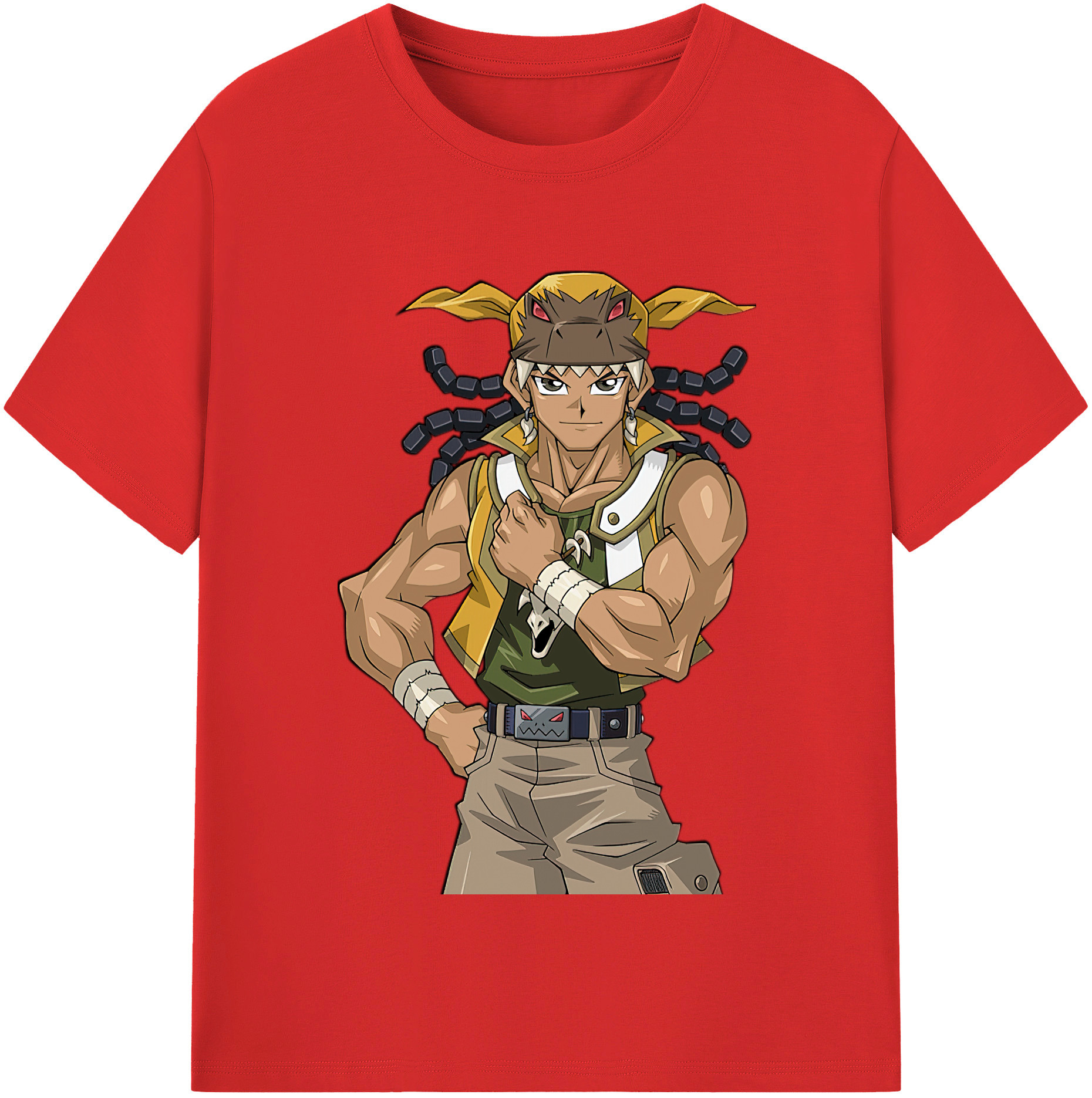 （画像用） 遊☆戯☆王 Yu-Gi-Oh! 綿100％半袖Tシャツ（フロントプリント）
