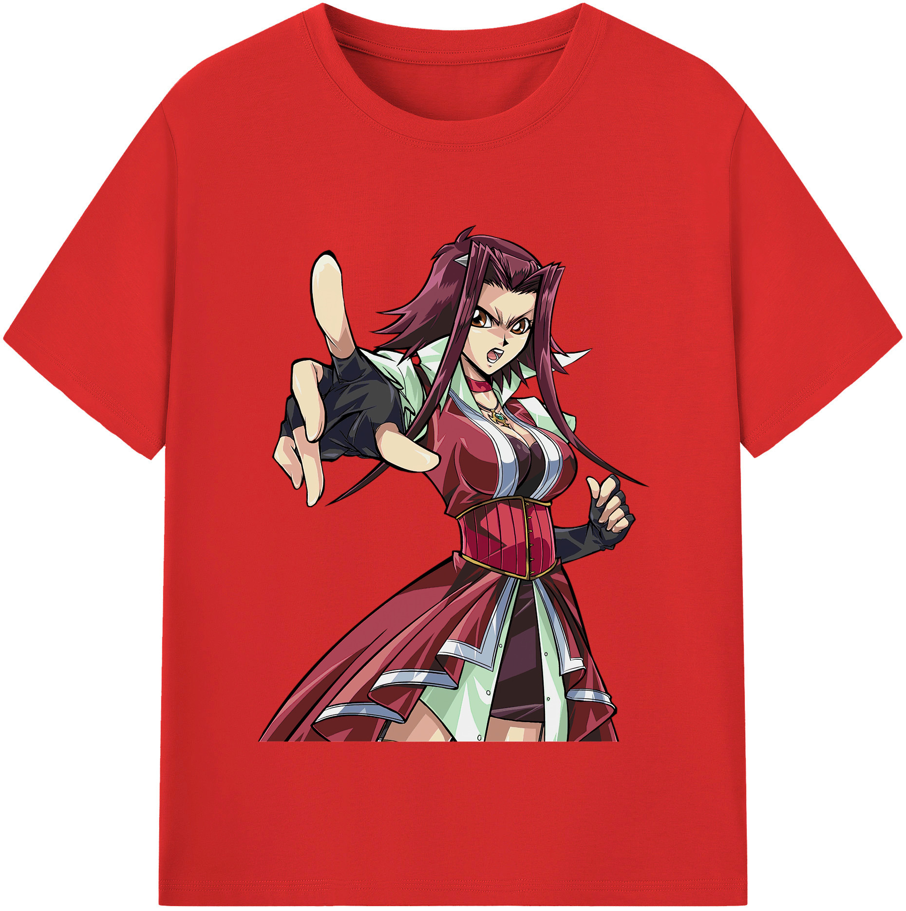 （画像用） 遊☆戯☆王 Yu-Gi-Oh! 綿100％半袖Tシャツ（フロントプリント）