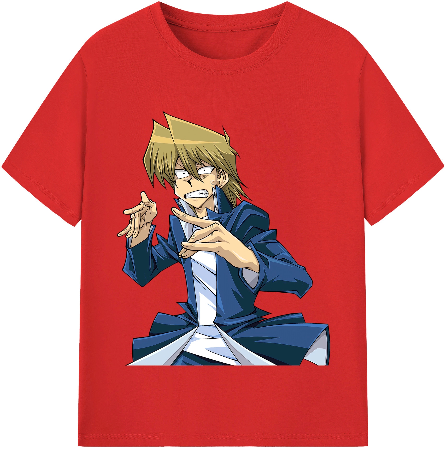 （画像用） 遊☆戯☆王 Yu-Gi-Oh! 綿100％半袖Tシャツ（フロントプリント）