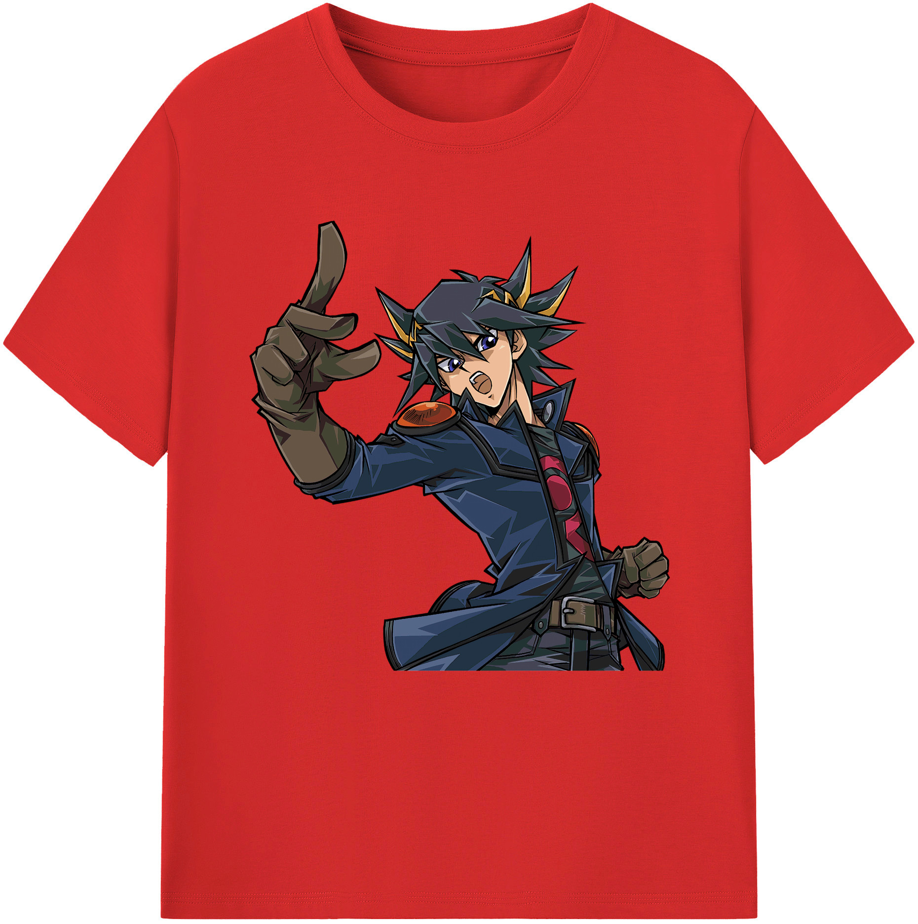 （画像用） 遊☆戯☆王 Yu-Gi-Oh! 綿100％半袖Tシャツ（フロントプリント）