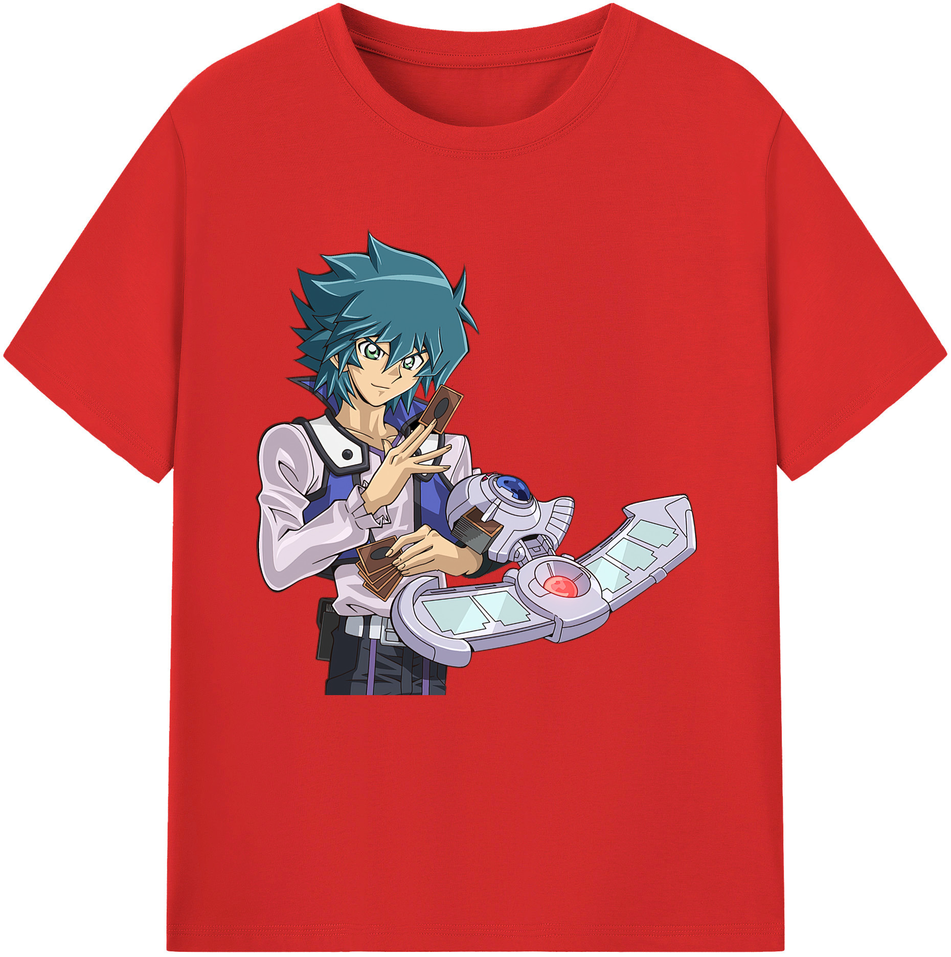 （画像用） 遊☆戯☆王 Yu-Gi-Oh! 綿100％半袖Tシャツ（フロントプリント）