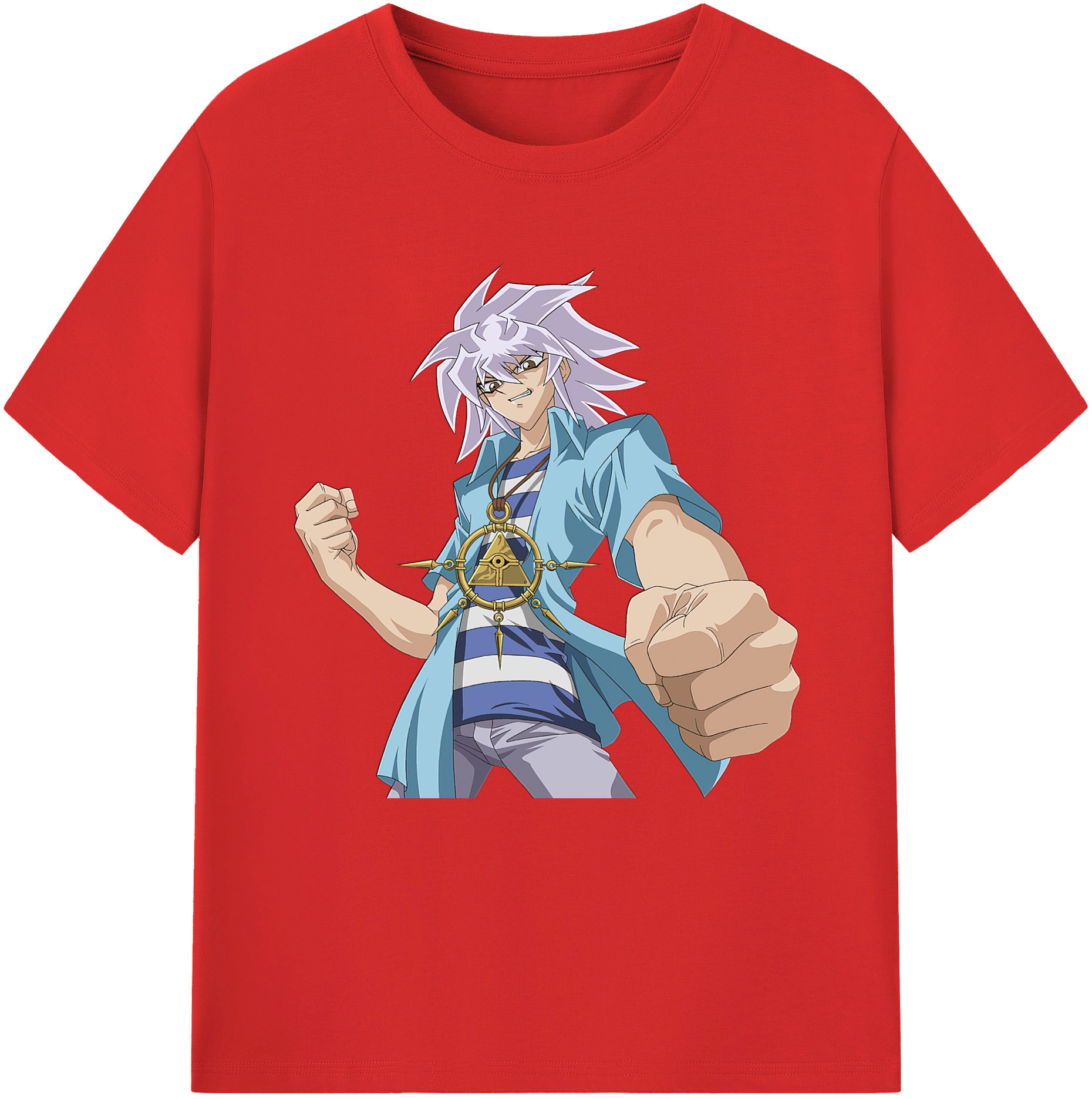 （画像用） 遊☆戯☆王 Yu-Gi-Oh! 綿100％半袖Tシャツ（フロントプリント）