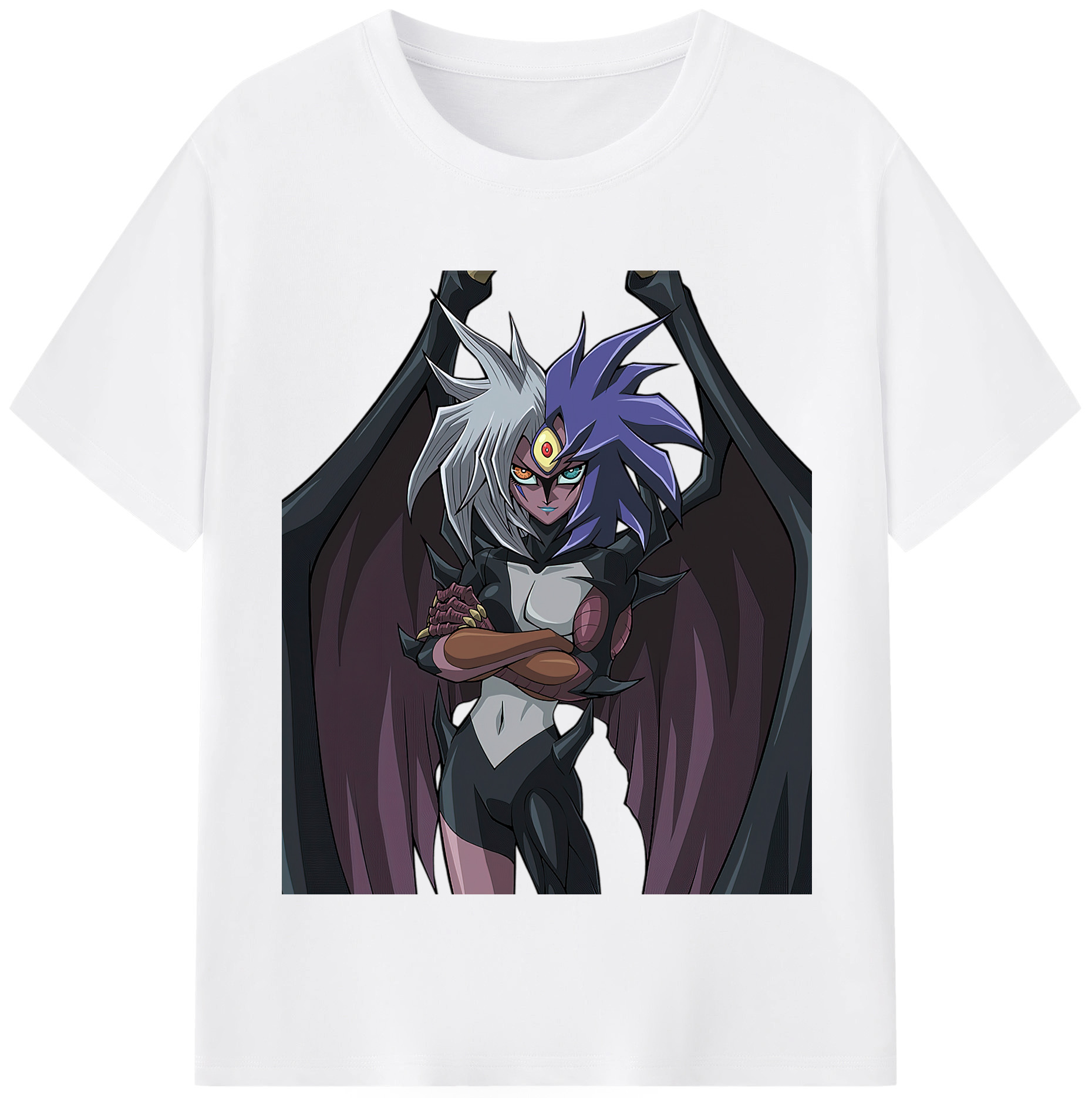 （画像用） 遊☆戯☆王 Yu-Gi-Oh! 綿100％半袖Tシャツ（フロントプリント）
