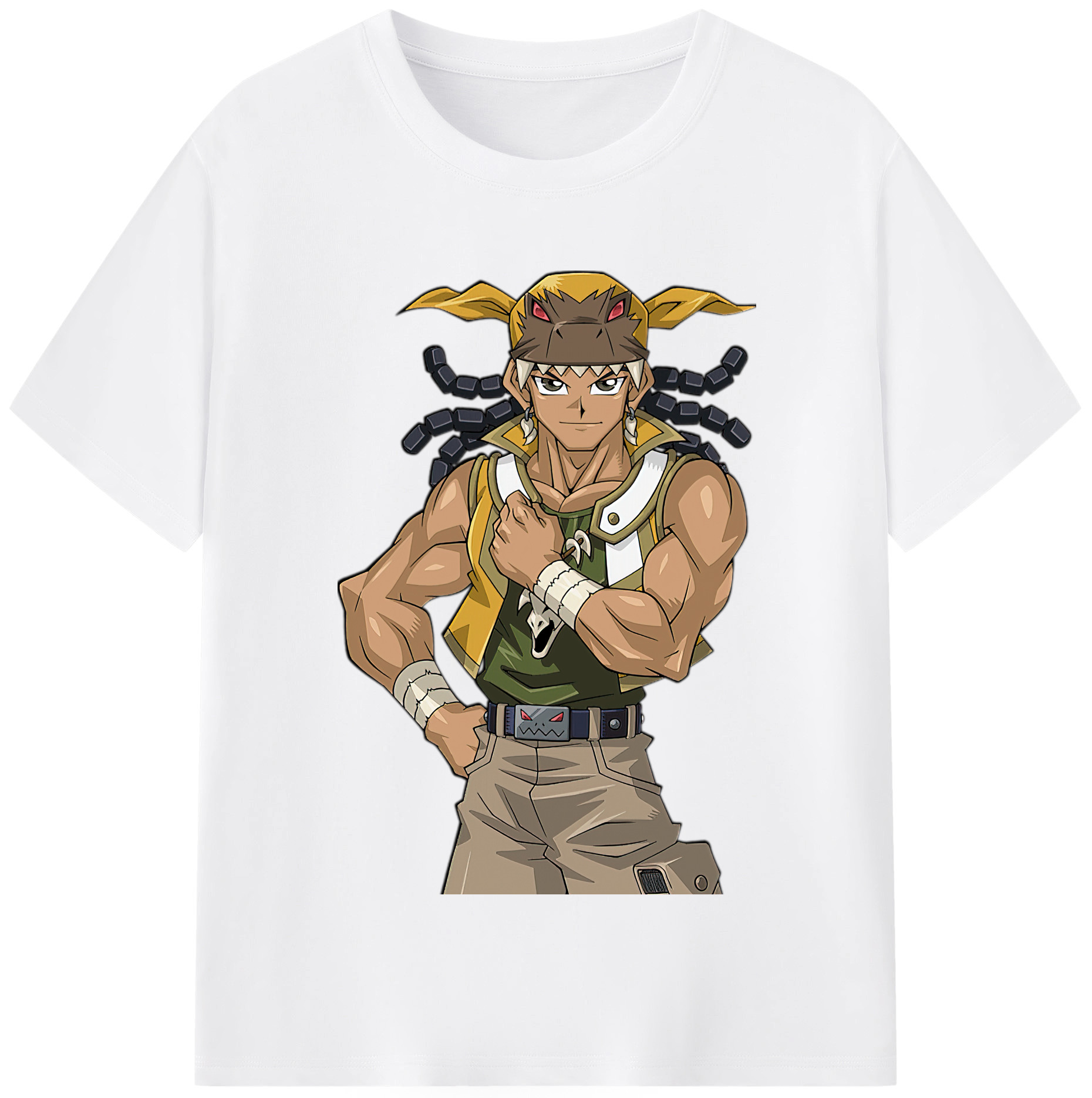 （画像用） 遊☆戯☆王 Yu-Gi-Oh! 綿100％半袖Tシャツ（フロントプリント）