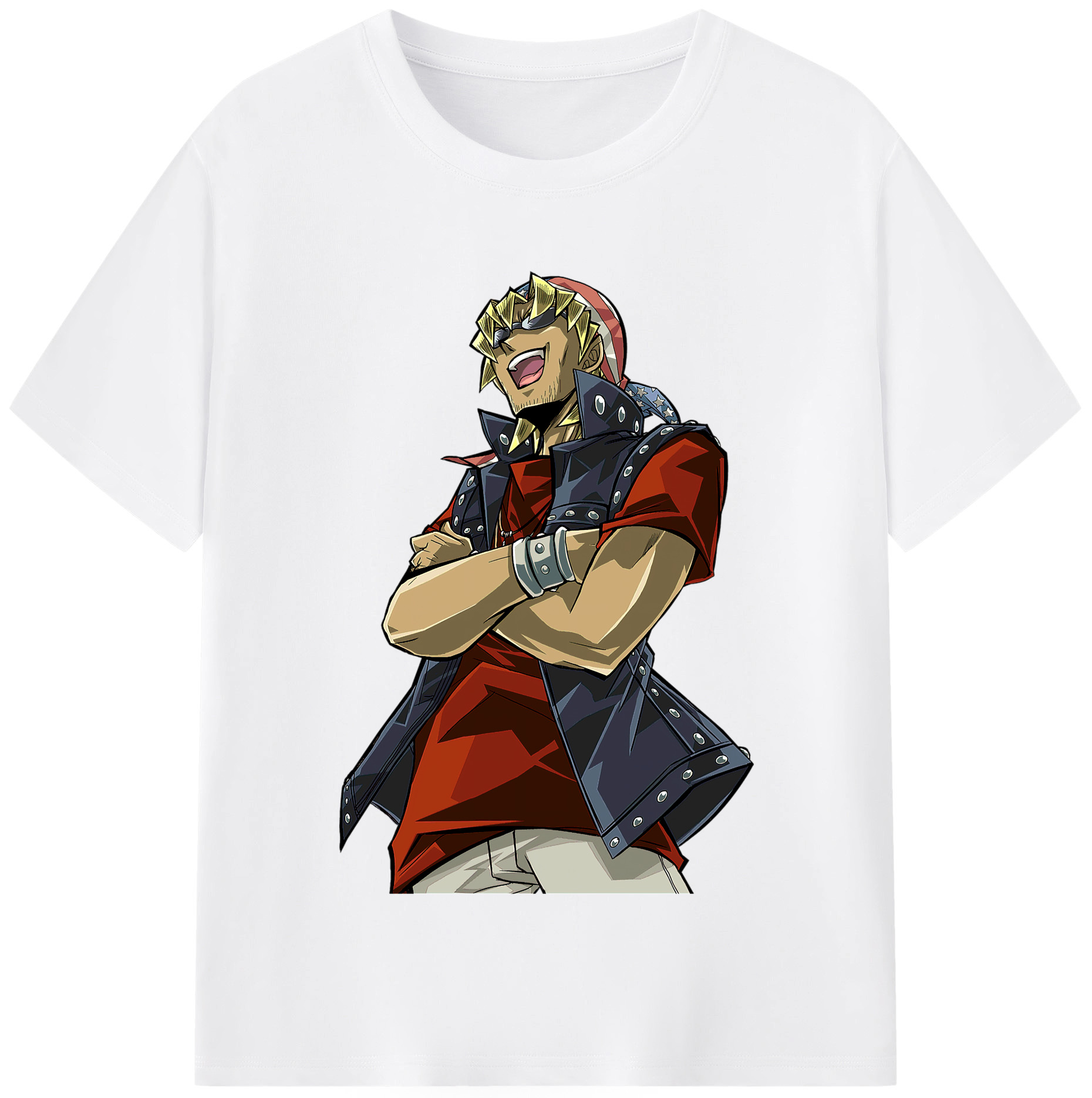 （画像用） 遊☆戯☆王 Yu-Gi-Oh! 綿100％半袖Tシャツ（フロントプリント）