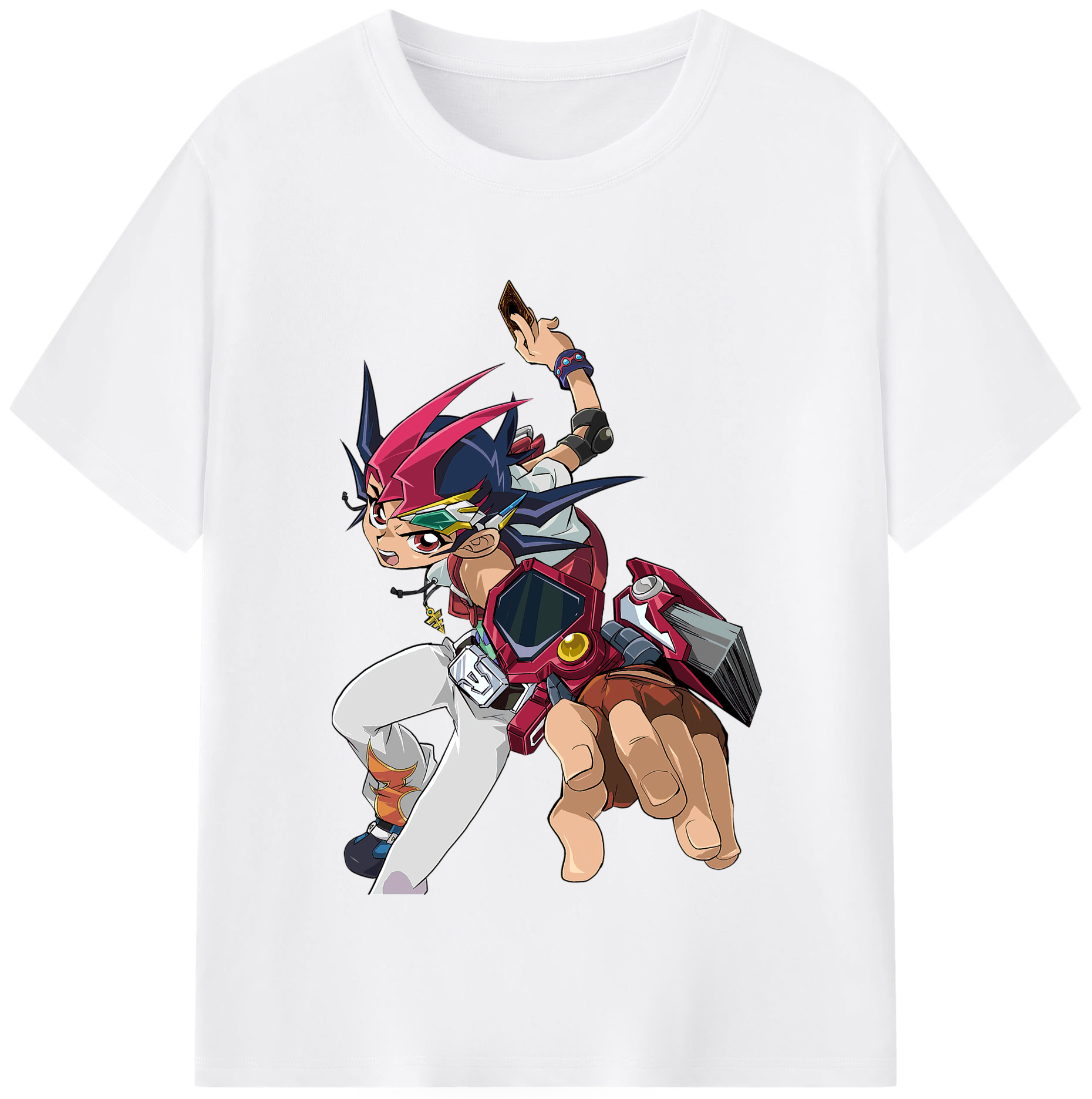 （画像用） 遊☆戯☆王 Yu-Gi-Oh! 綿100％半袖Tシャツ（フロントプリント）