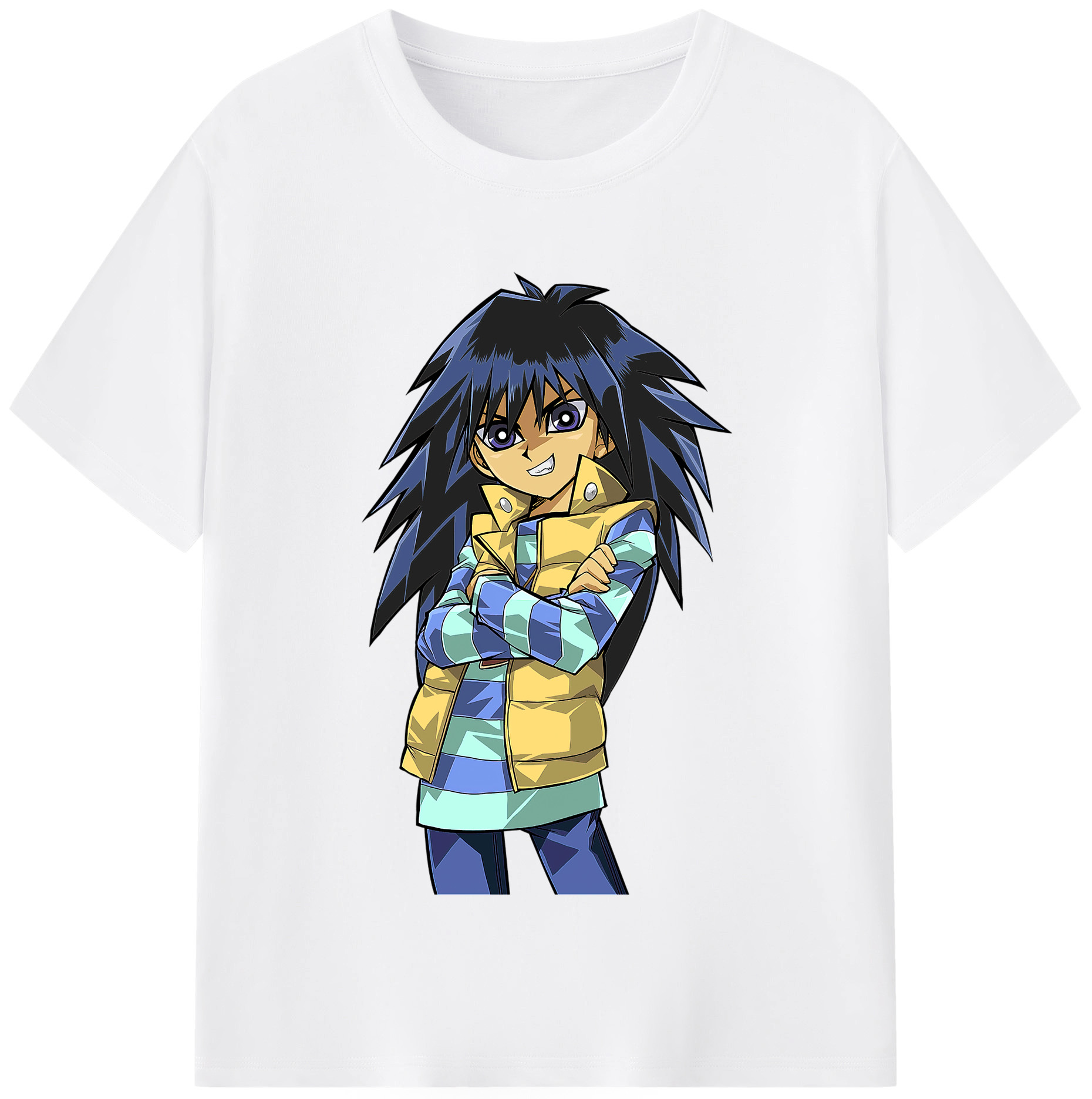 （画像用） 遊☆戯☆王 Yu-Gi-Oh! 綿100％半袖Tシャツ（フロントプリント）