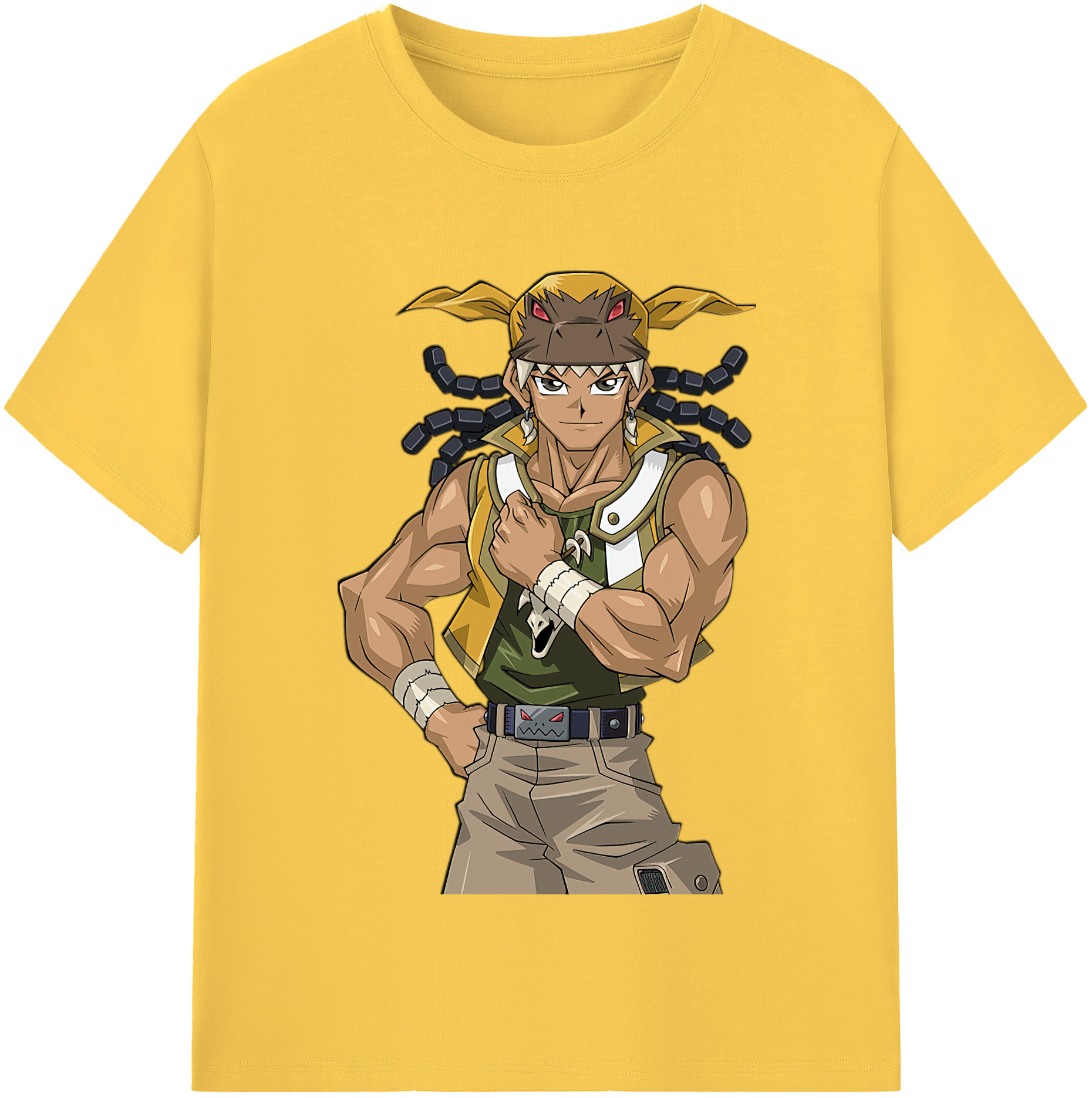 （画像用） 遊☆戯☆王 Yu-Gi-Oh! 綿100％半袖Tシャツ（フロントプリント）