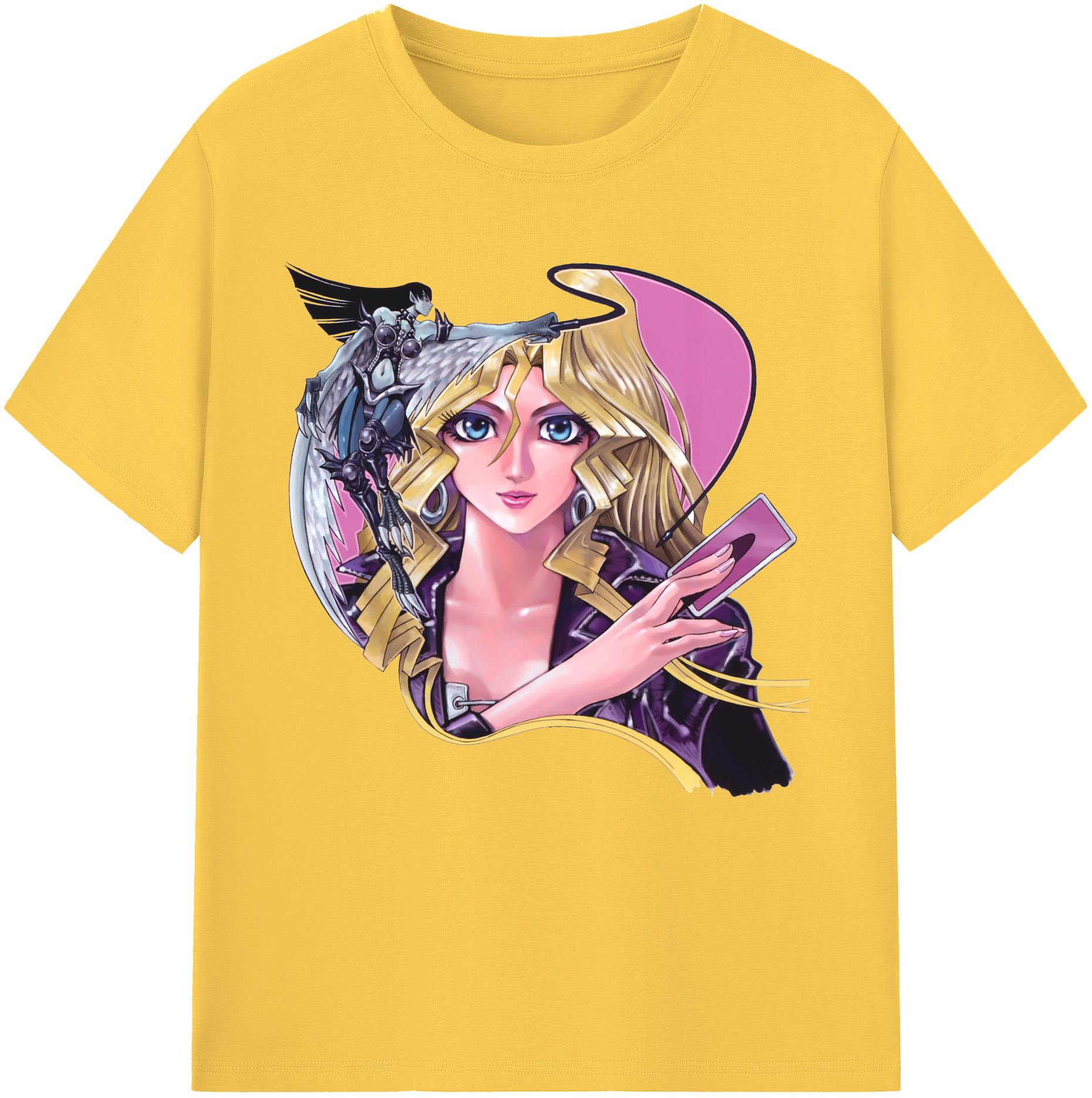 （画像用） 遊☆戯☆王 Yu-Gi-Oh! 綿100％半袖Tシャツ（フロントプリント）